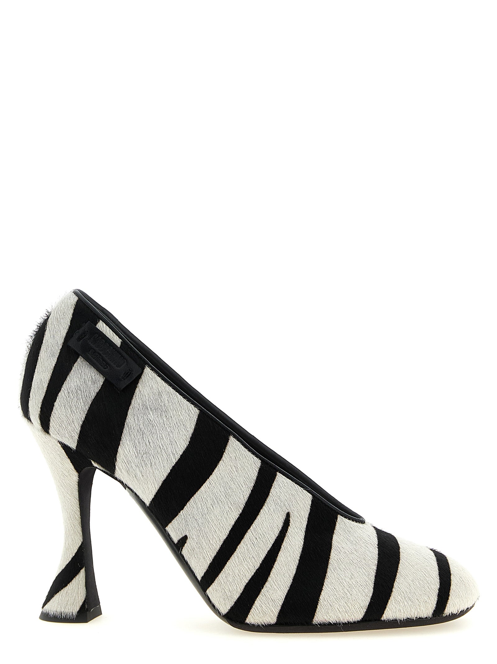 Moschino Bicolor Calfskin High Heel Women's Pumps