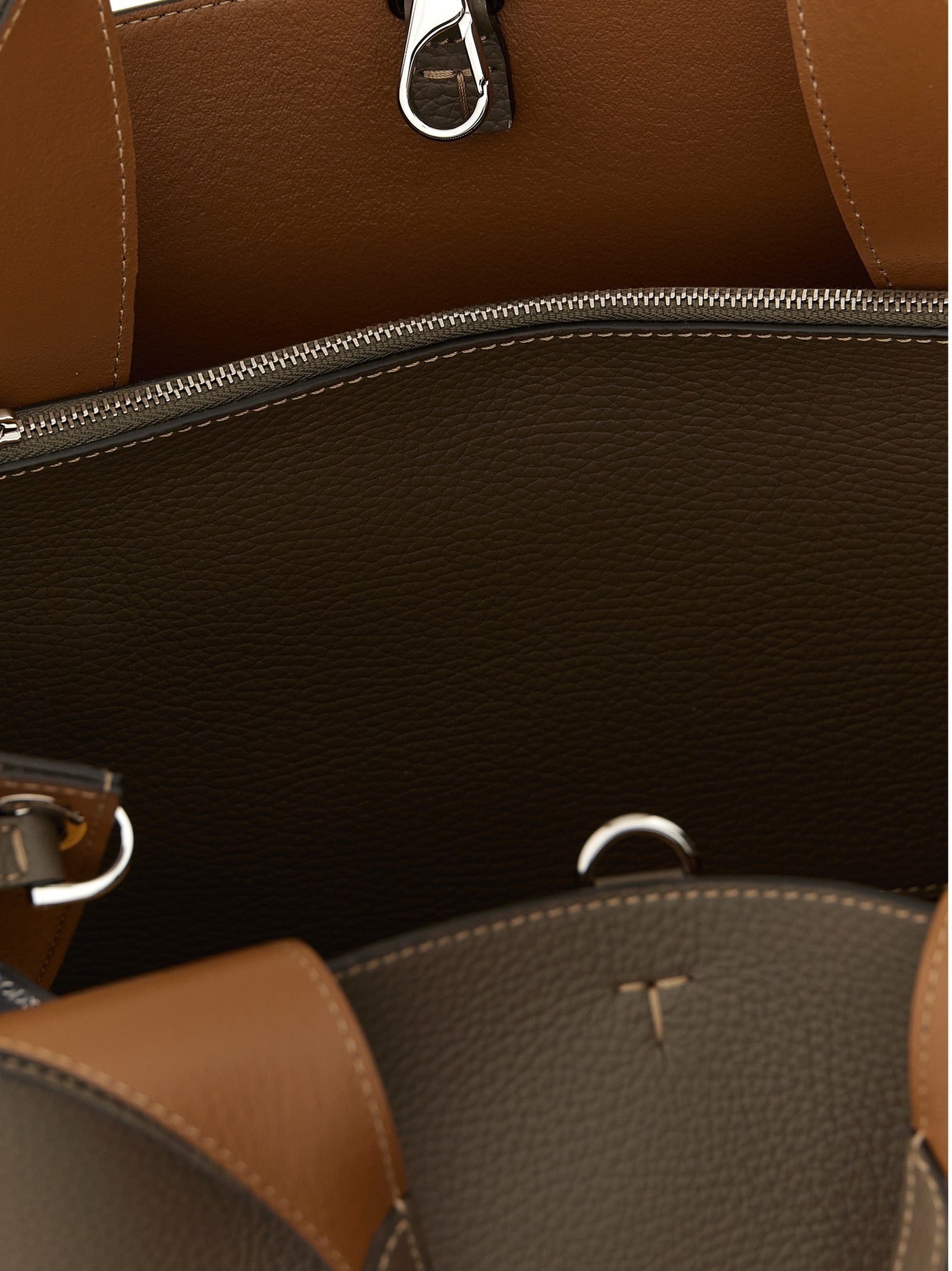Tod's Gray Calfskin Women's Handbag