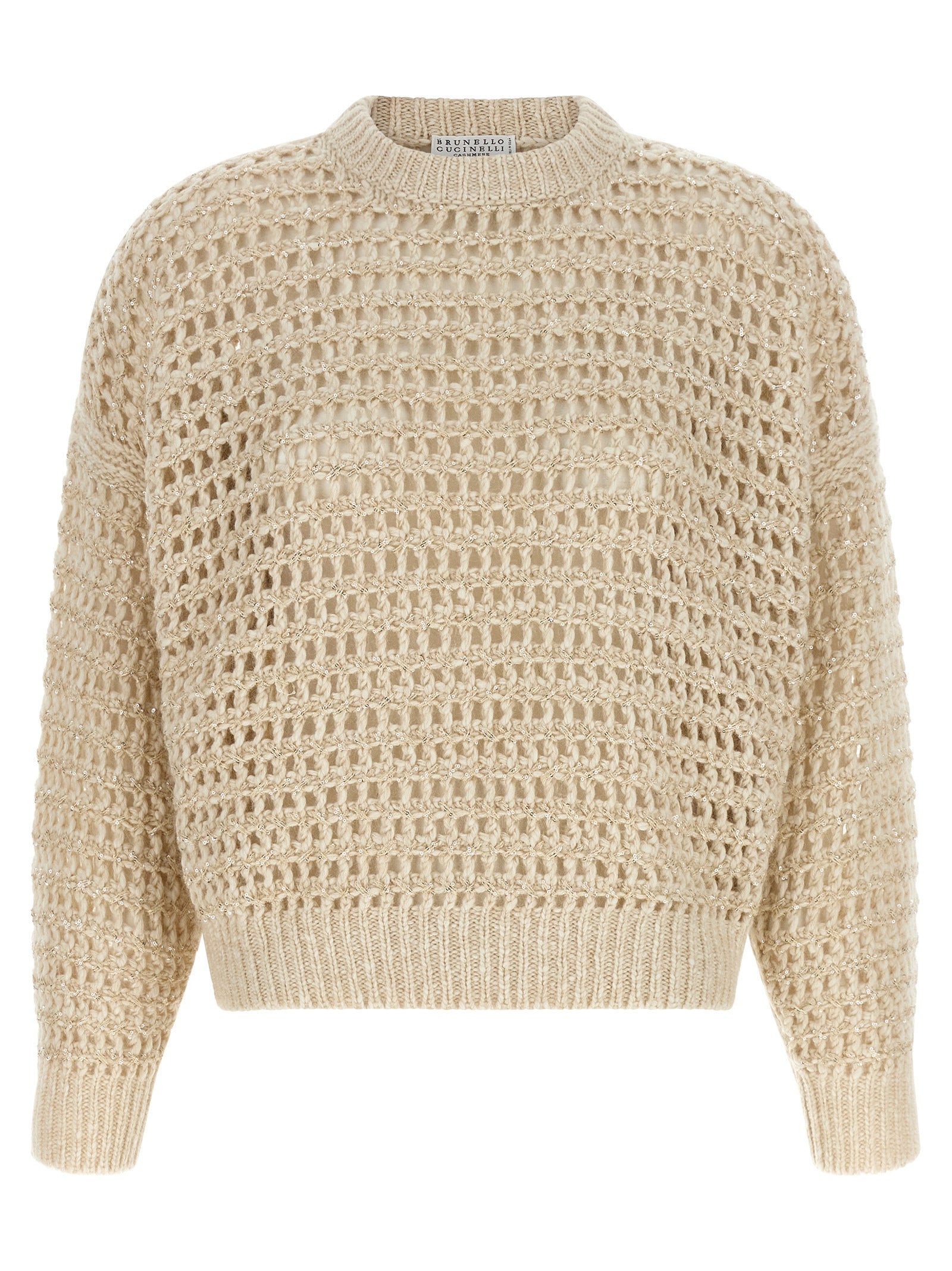 Brunello Cucinelli Beige Elastane Women's Cardigan