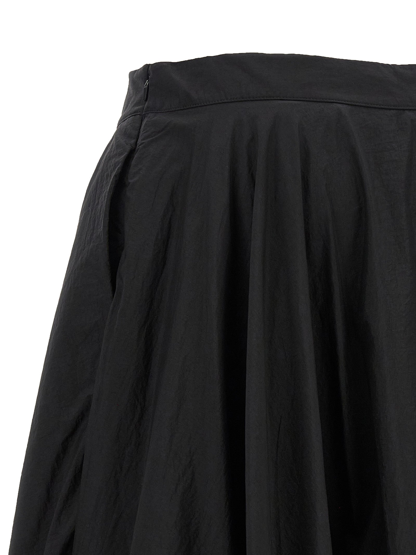 Y-3 Black Polyamide Mini Women's Skirt