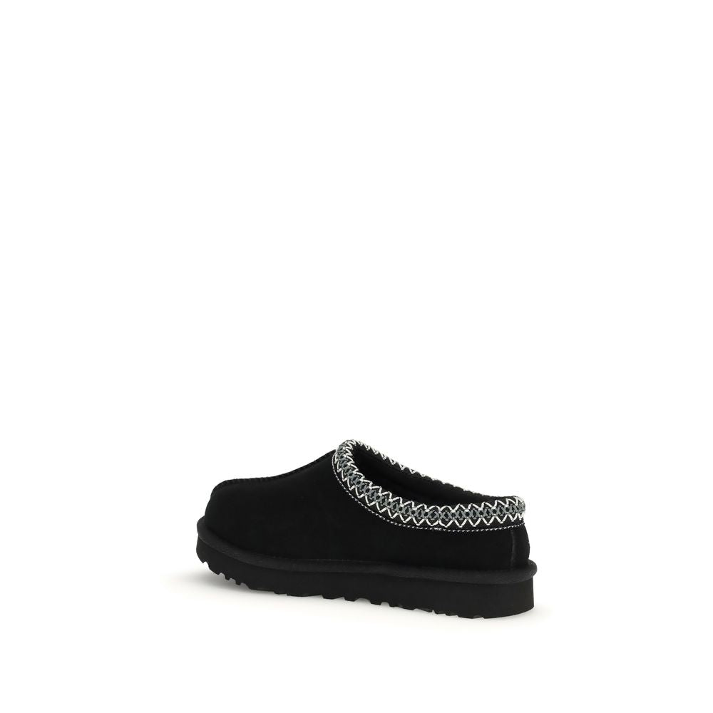 UGG Black Rubber Women's Moccassin