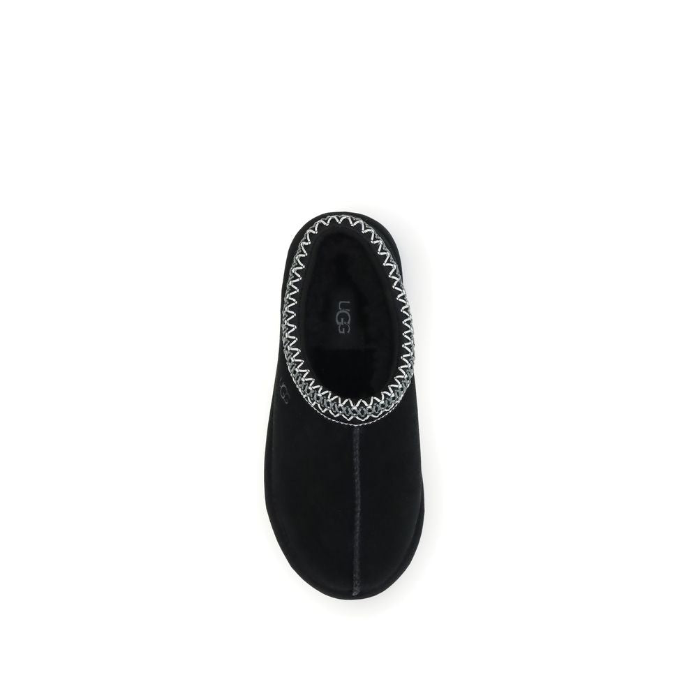 UGG Black Rubber Women's Moccassin