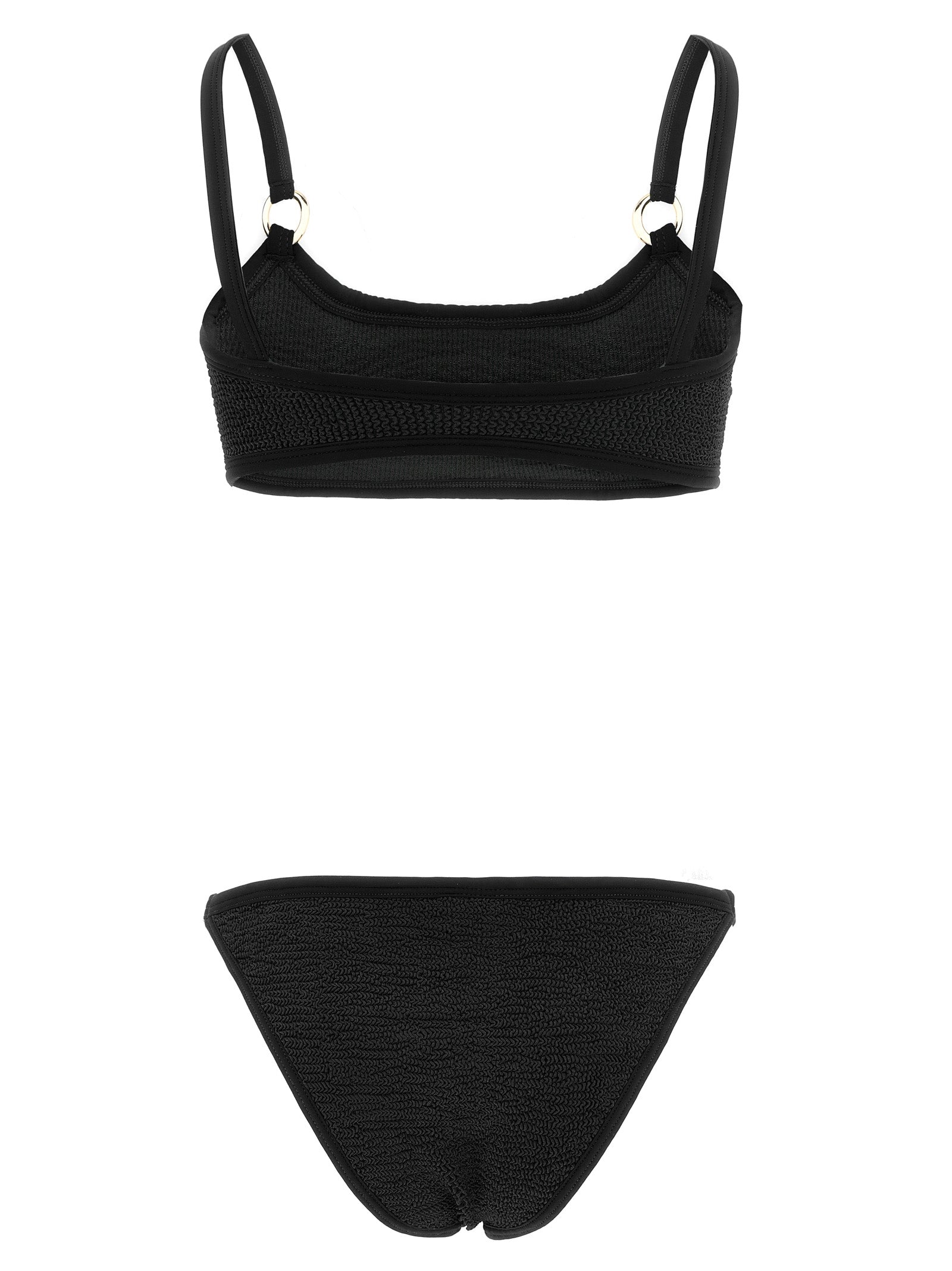 Hunza G Black Polyamide Women's Bikini