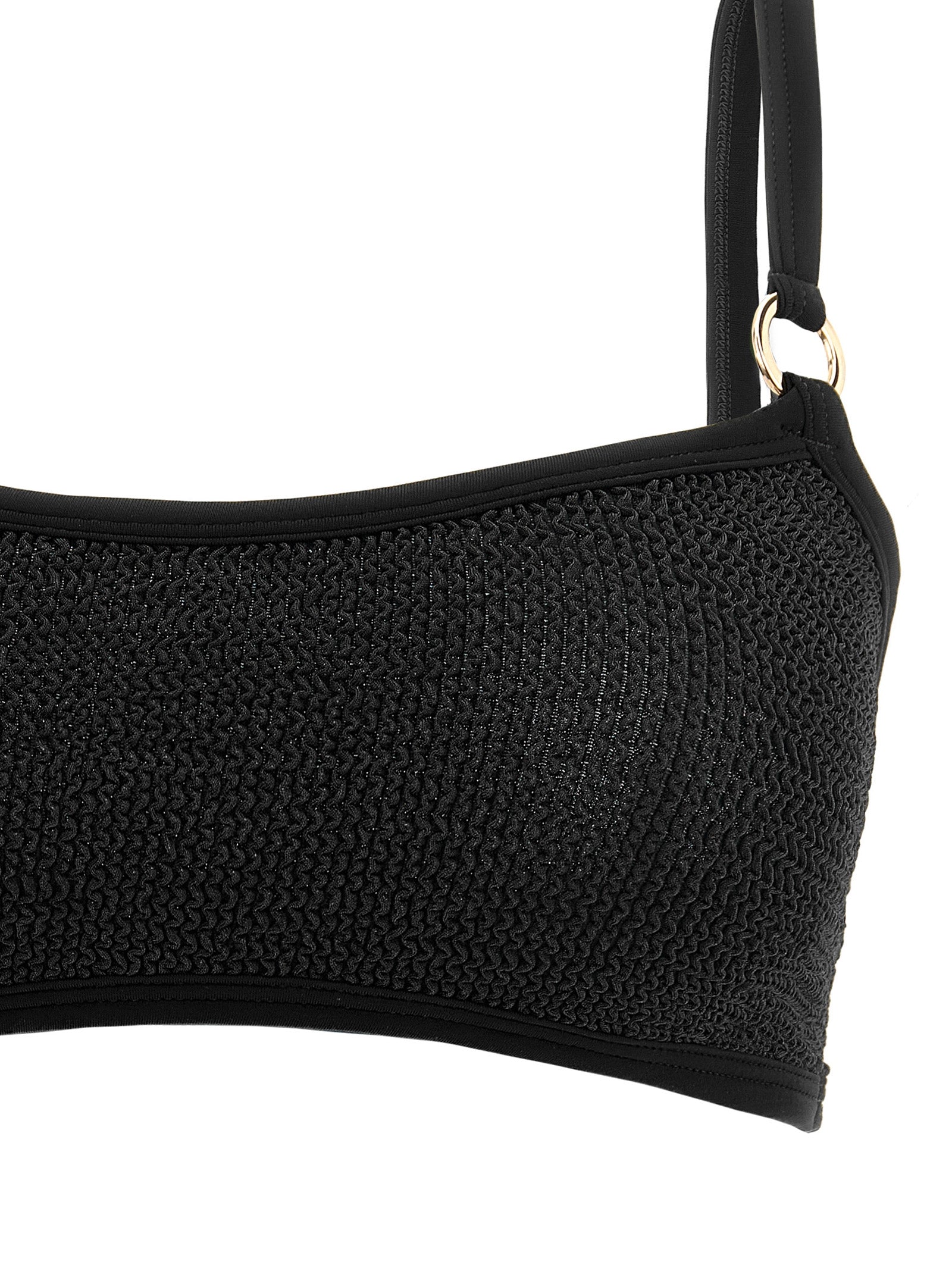 Hunza G Black Polyamide Women's Bikini