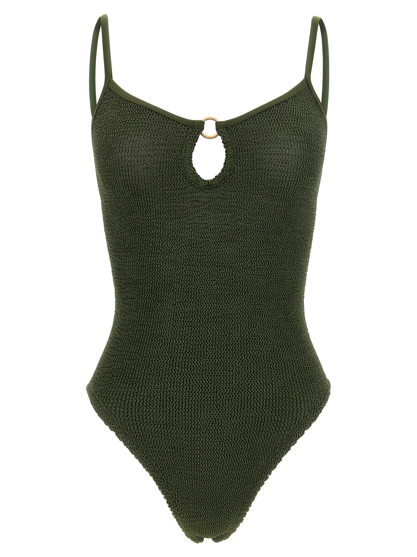 Hunza G Bicolor Polyamide One-Piece Women's Swimsuit