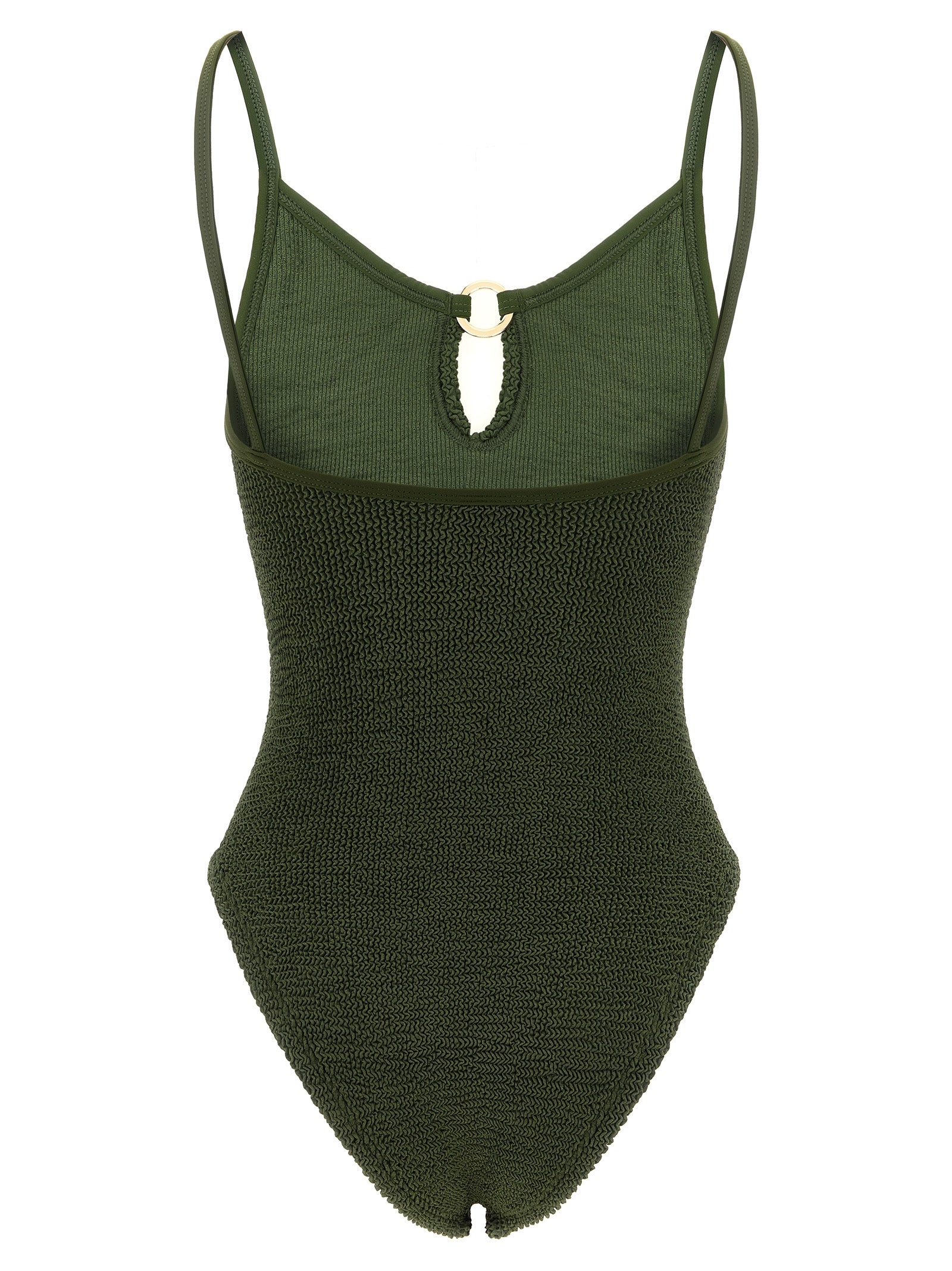 Hunza G Bicolor Polyamide One-Piece Women's Swimsuit
