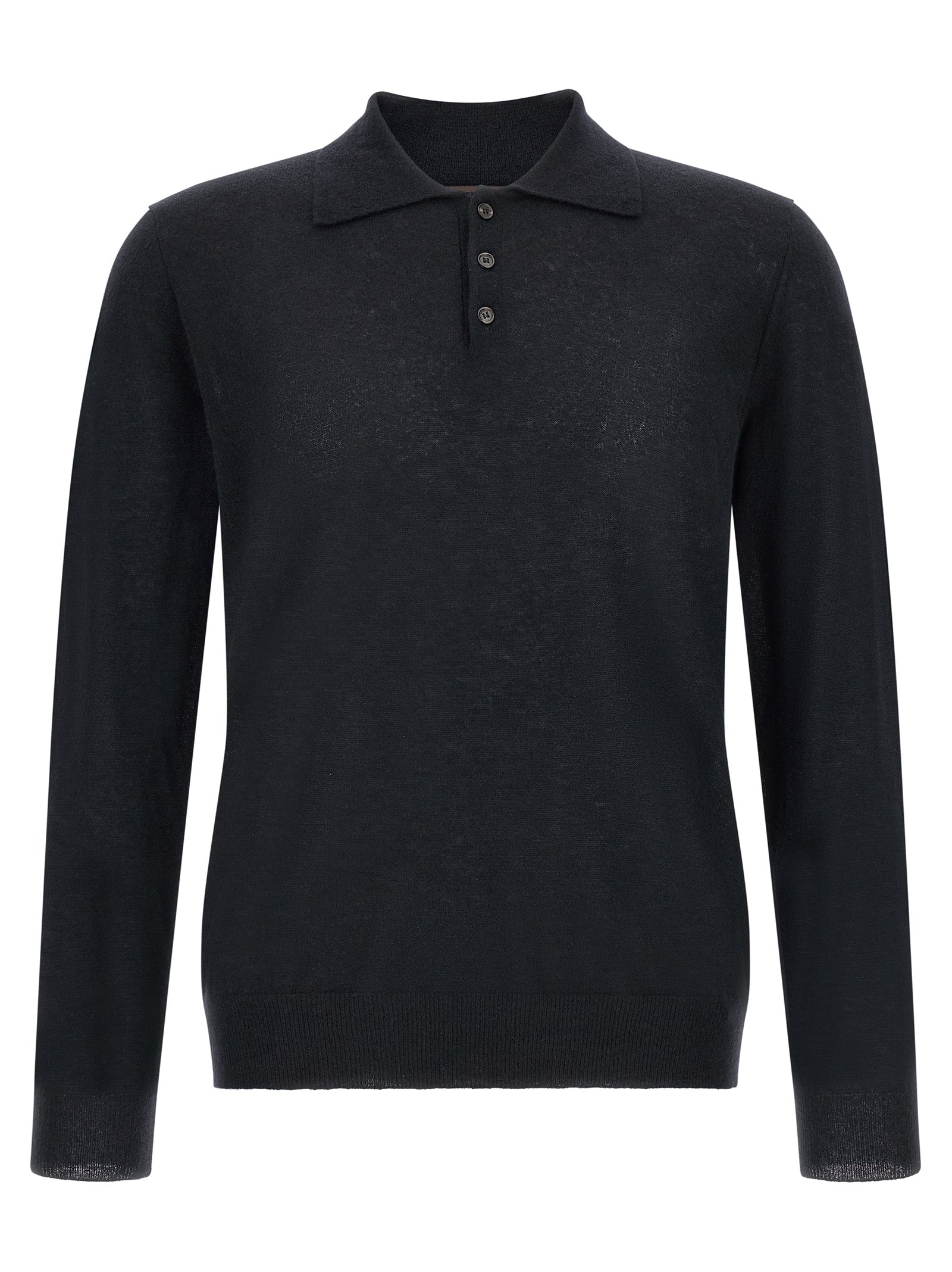ZANONE Blue Cashmere Men's Cardigan