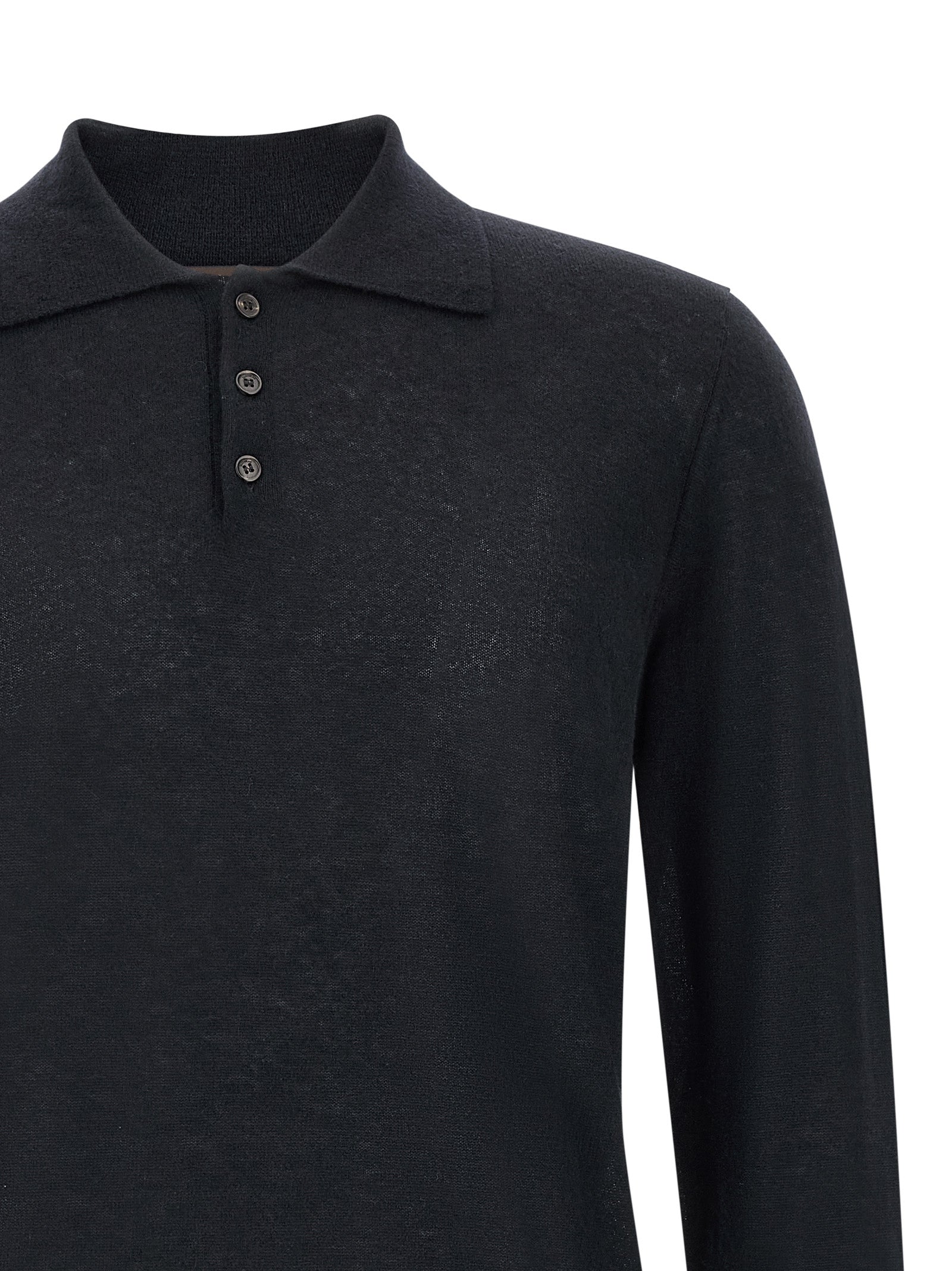 ZANONE Blue Cashmere Men's Cardigan