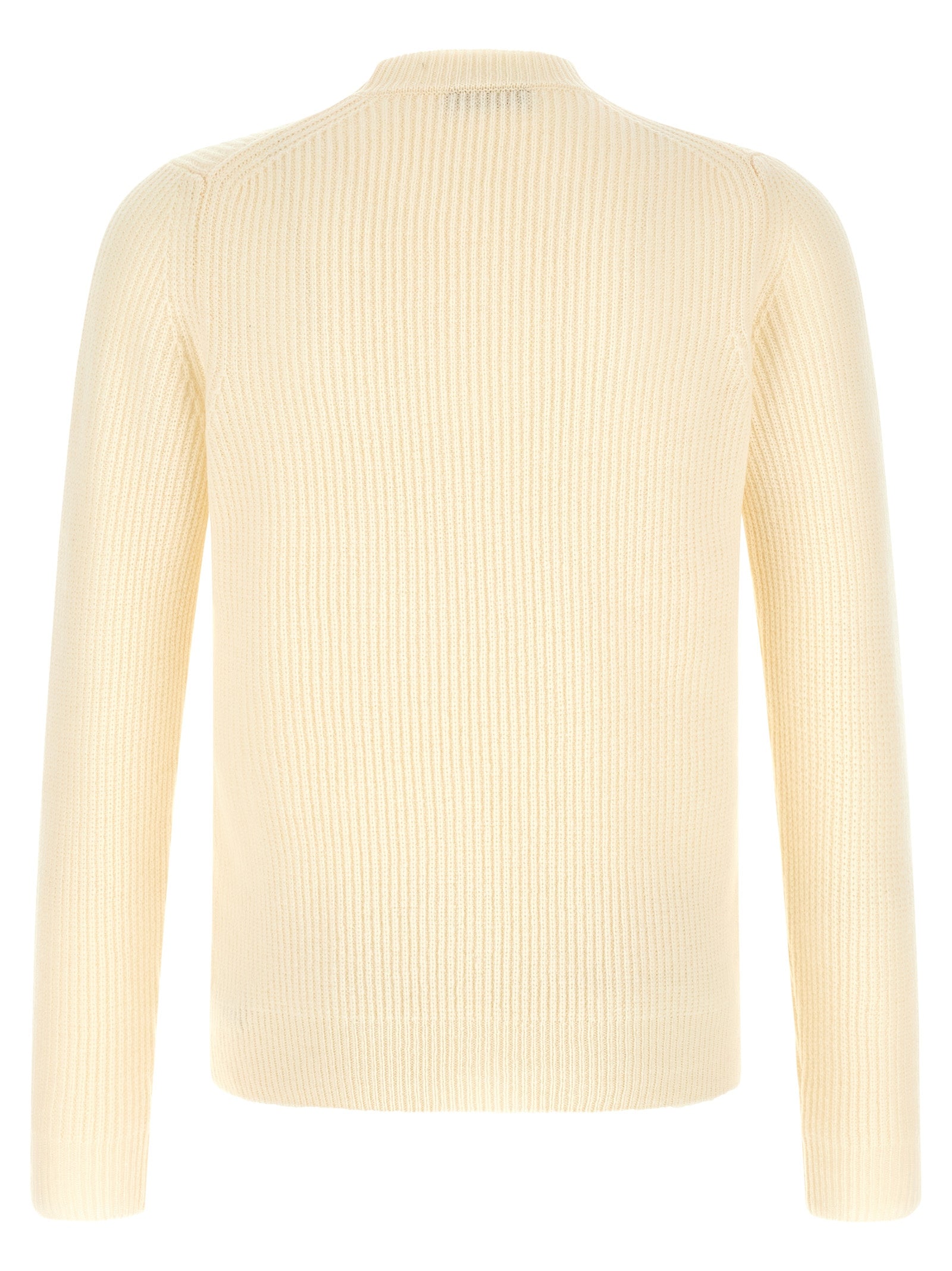 ZANONE White Virgin Wool Men's Cardigan
