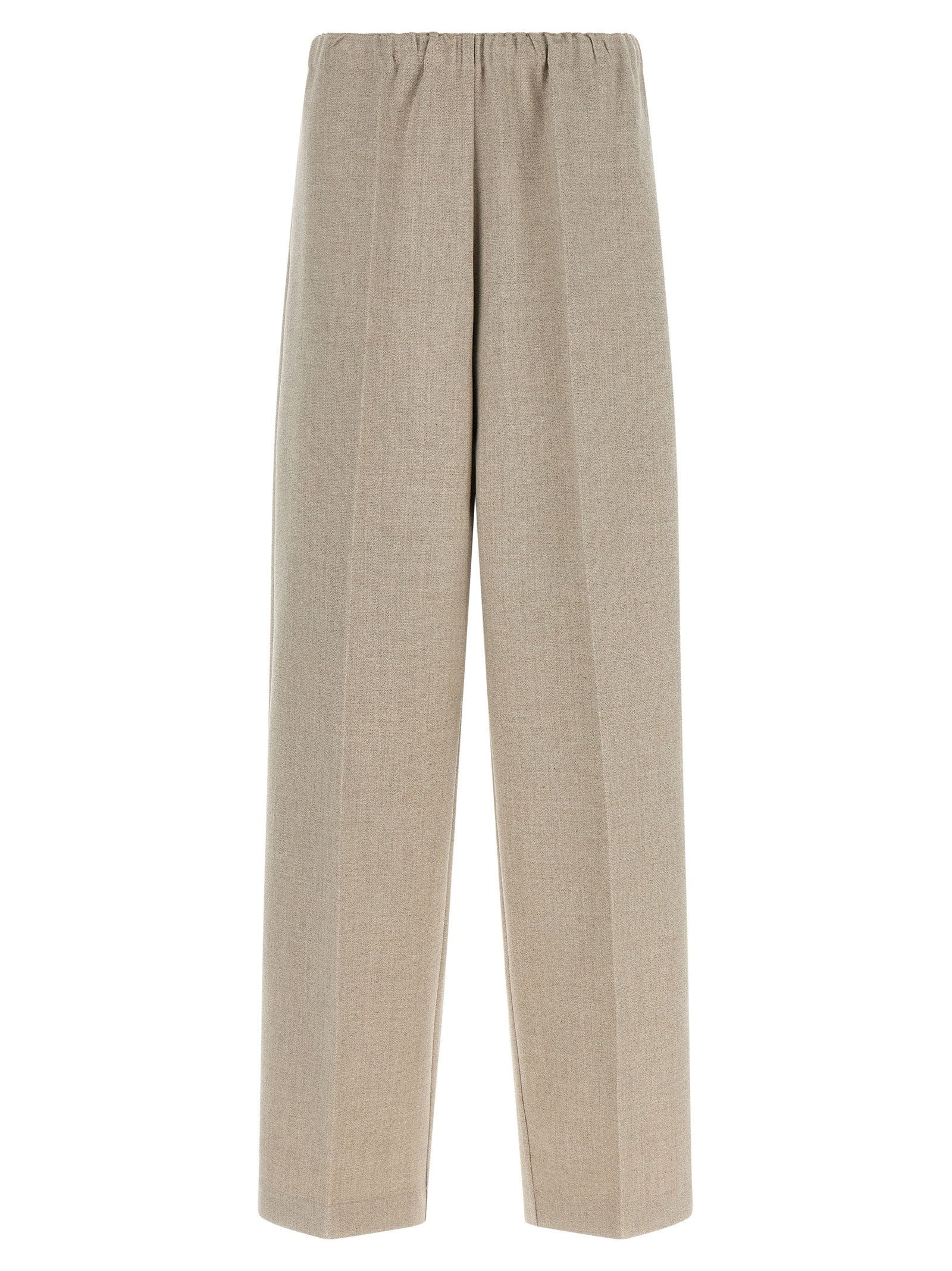 Fabiana Filippi Beige Polyester Casual Women's Pants
