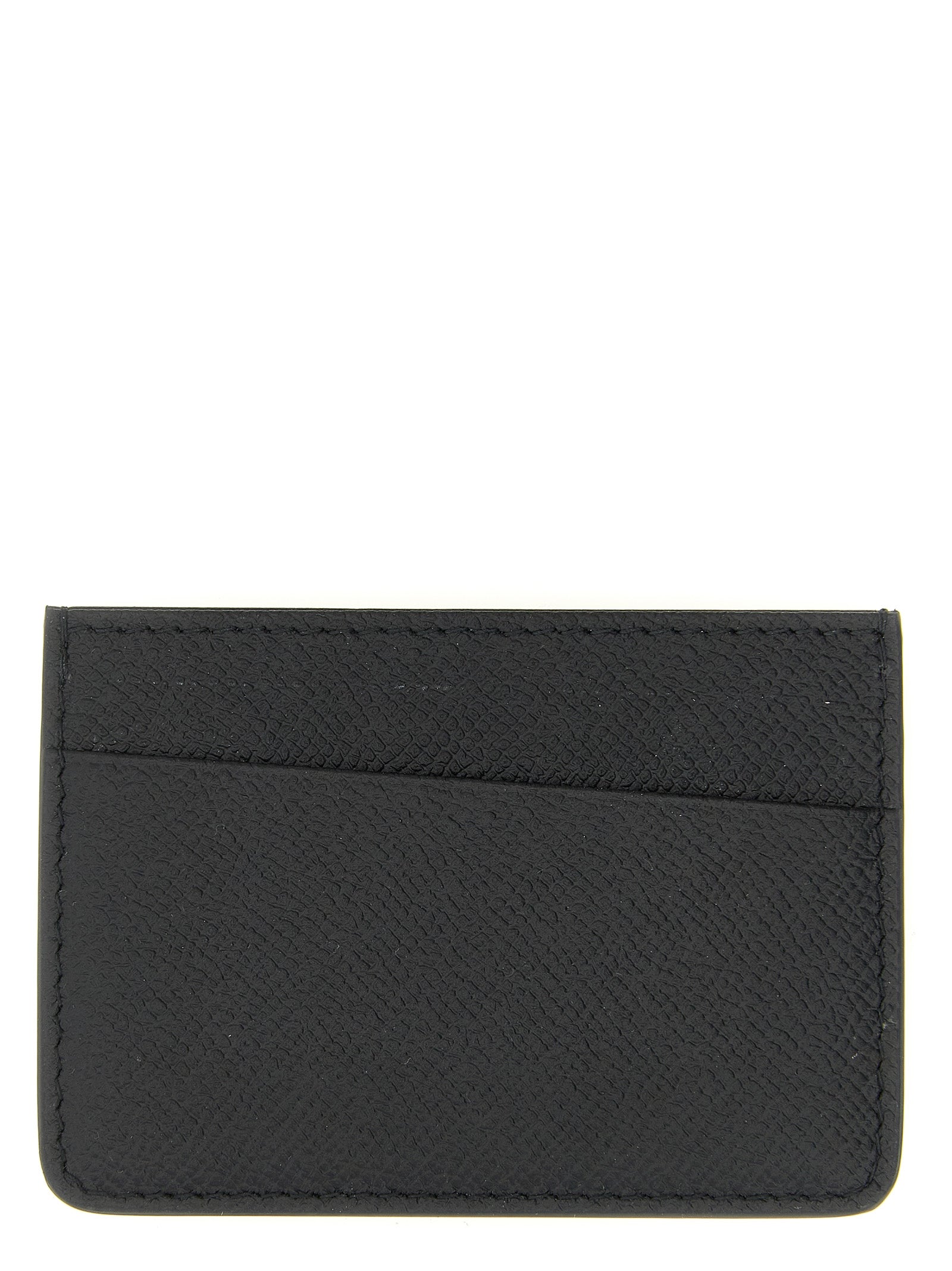 Maison Margiela Black Calfskin Men's Cardholder