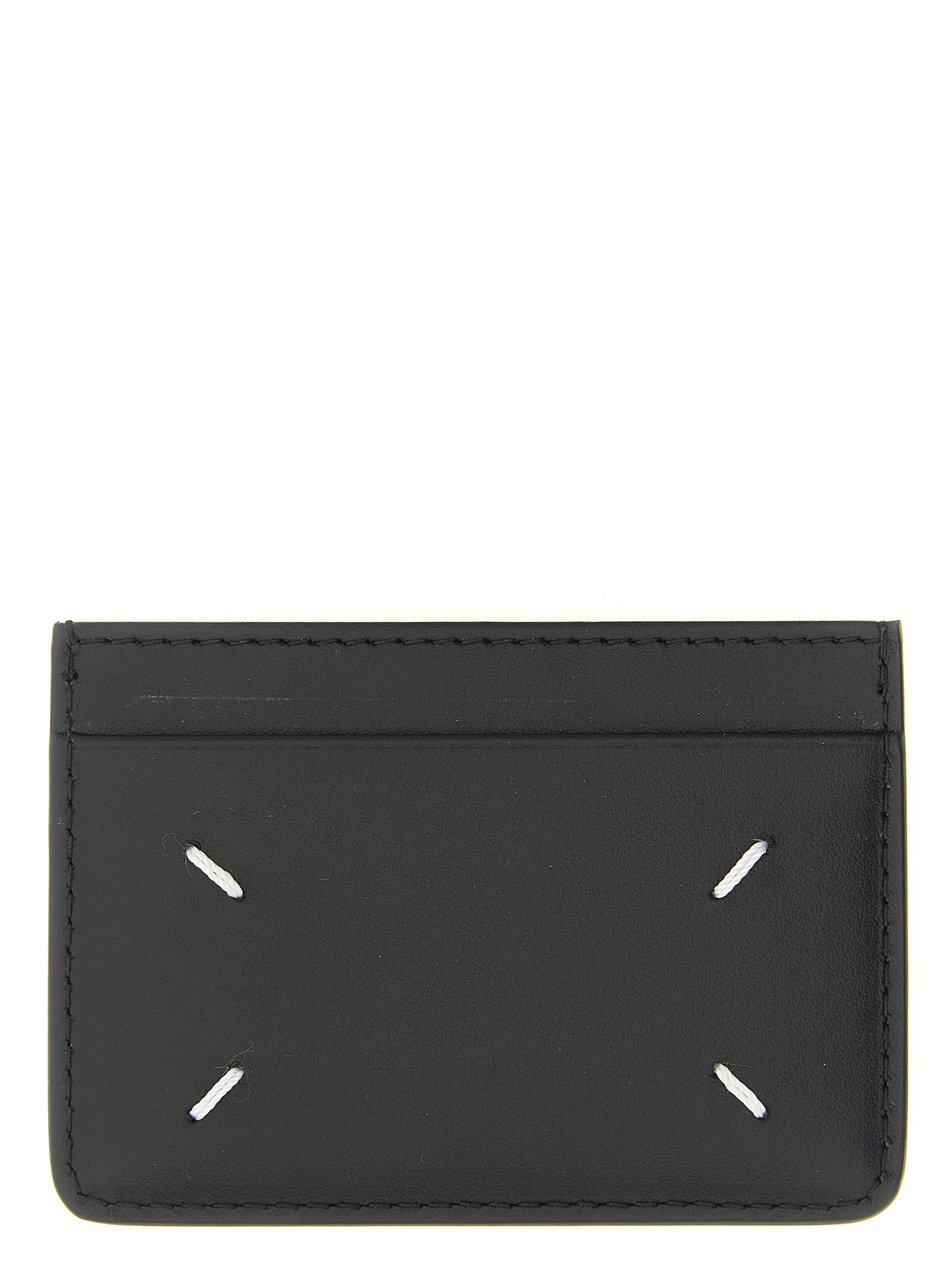 Maison Margiela Black Calfskin Men's Cardholder