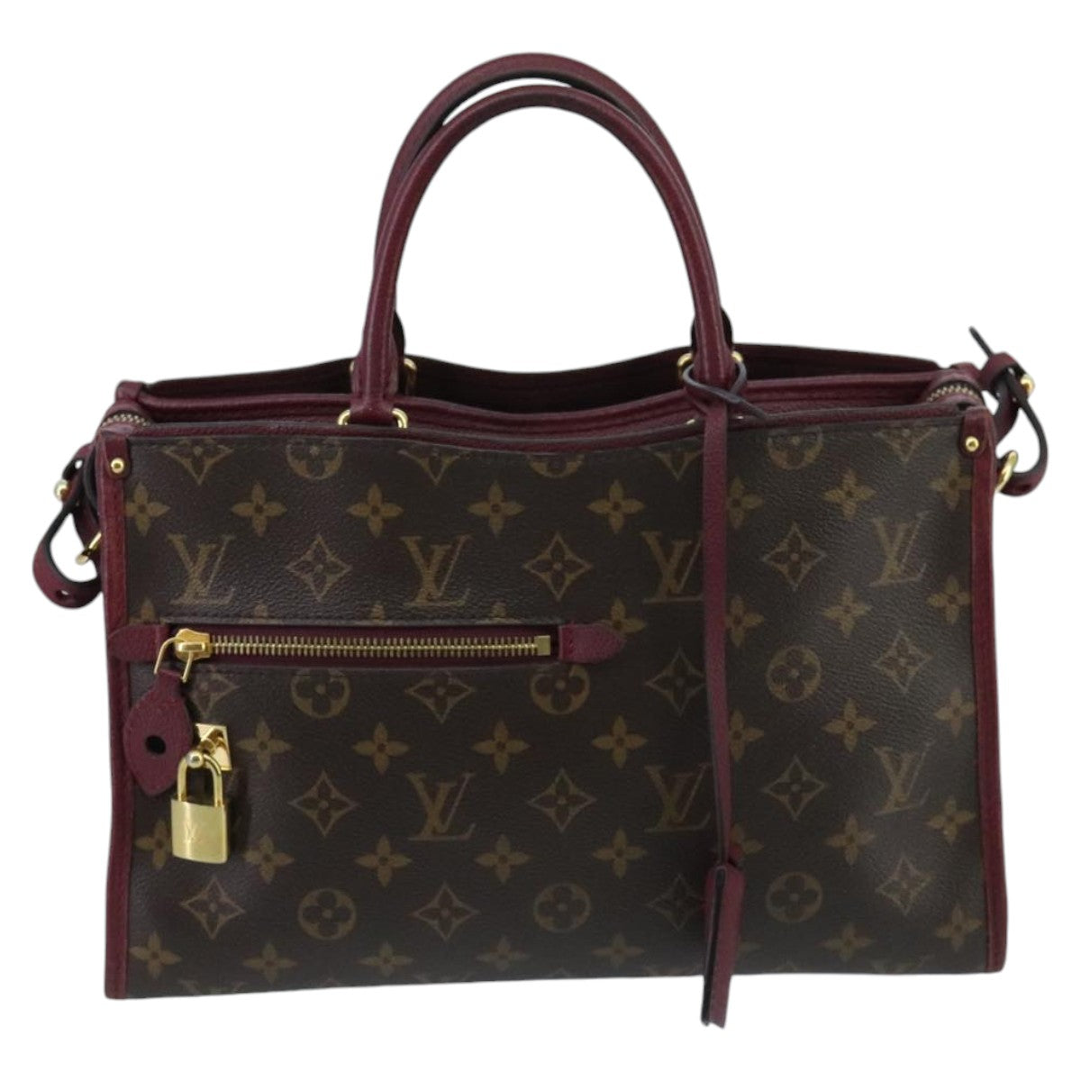Louis Vuitton Popincourt Brown Canvas Handbag (Pre-Owned)