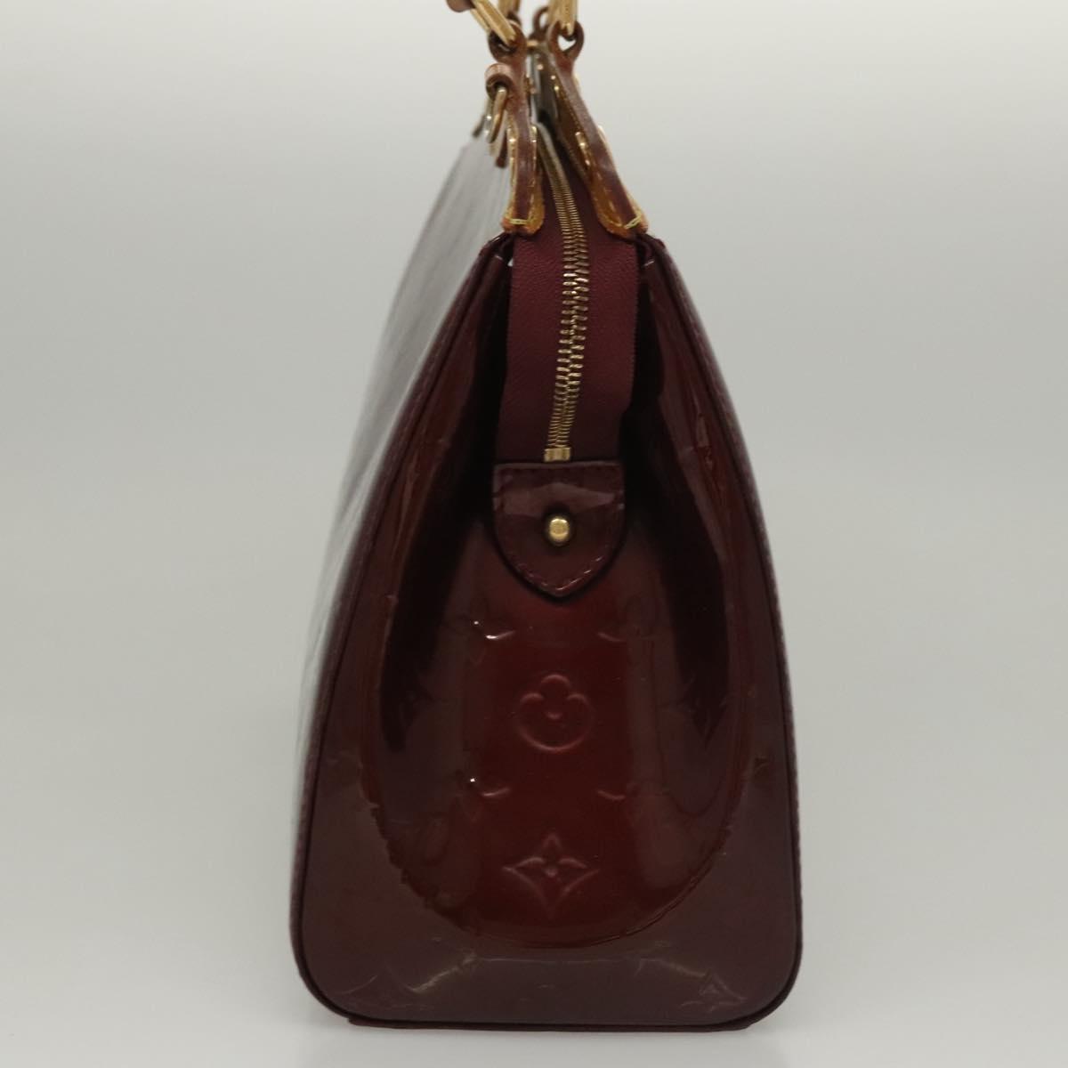 Louis Vuitton Brea Purple Patent Leather Tote Bag (Pre-Owned)