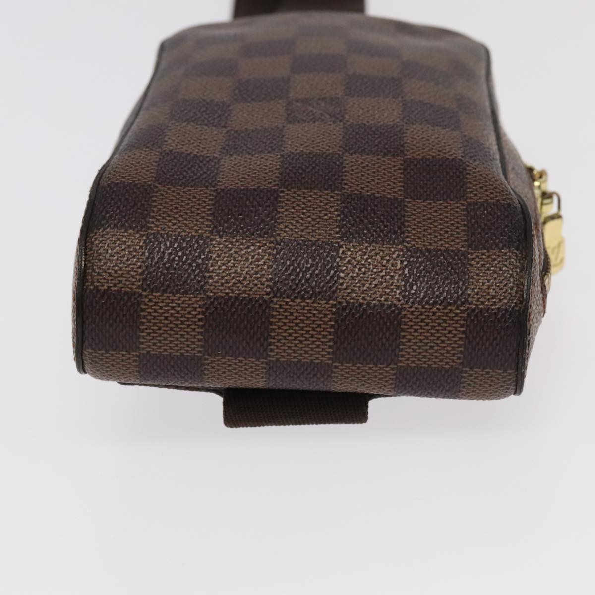Louis Vuitton Geronimos Brown Canvas Shoulder Bag (Pre-Owned)