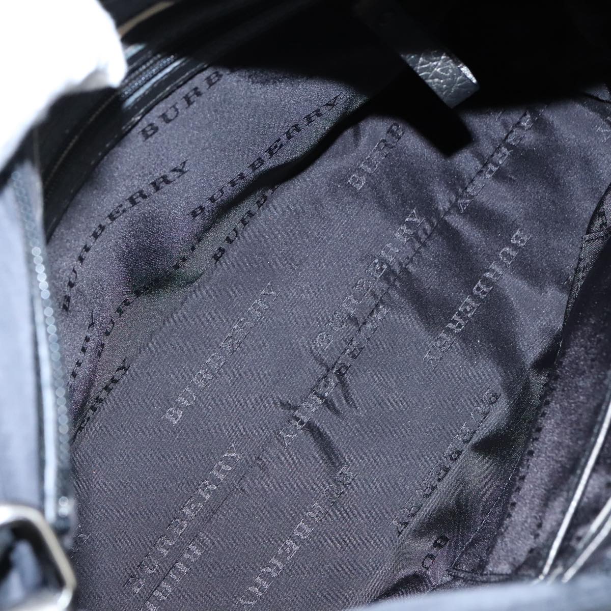 Burberry Black Synthetic Shoulder Bag (Pre-Owned)