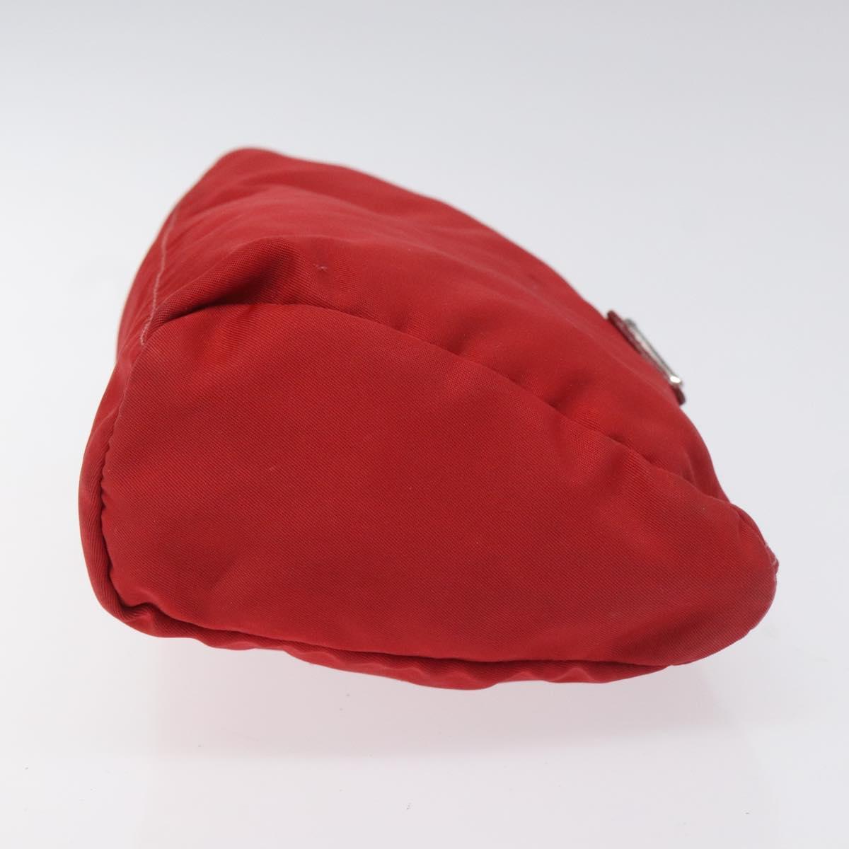 Prada Red Synthetic Clutch Bag (Pre-Owned)
