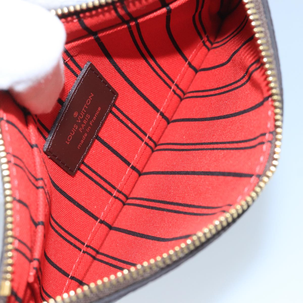 Louis Vuitton Pochette Clés Brown Canvas Wallet  (Pre-Owned)