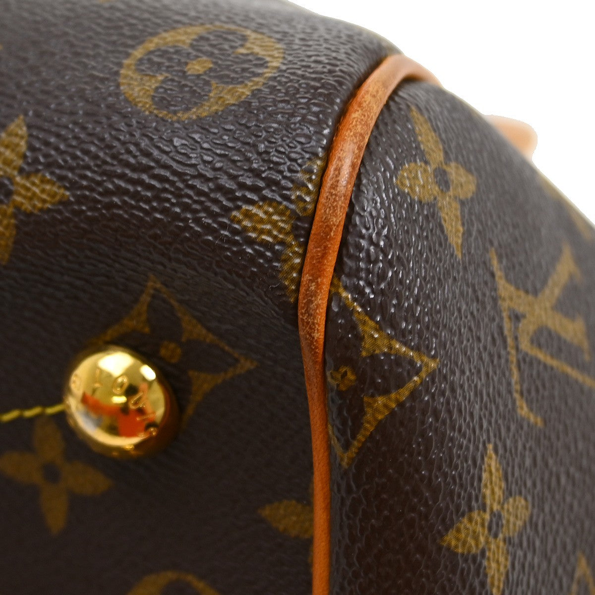 Louis Vuitton Tivoli Monogram Brown Canvas Handbag (Pre-Owned)