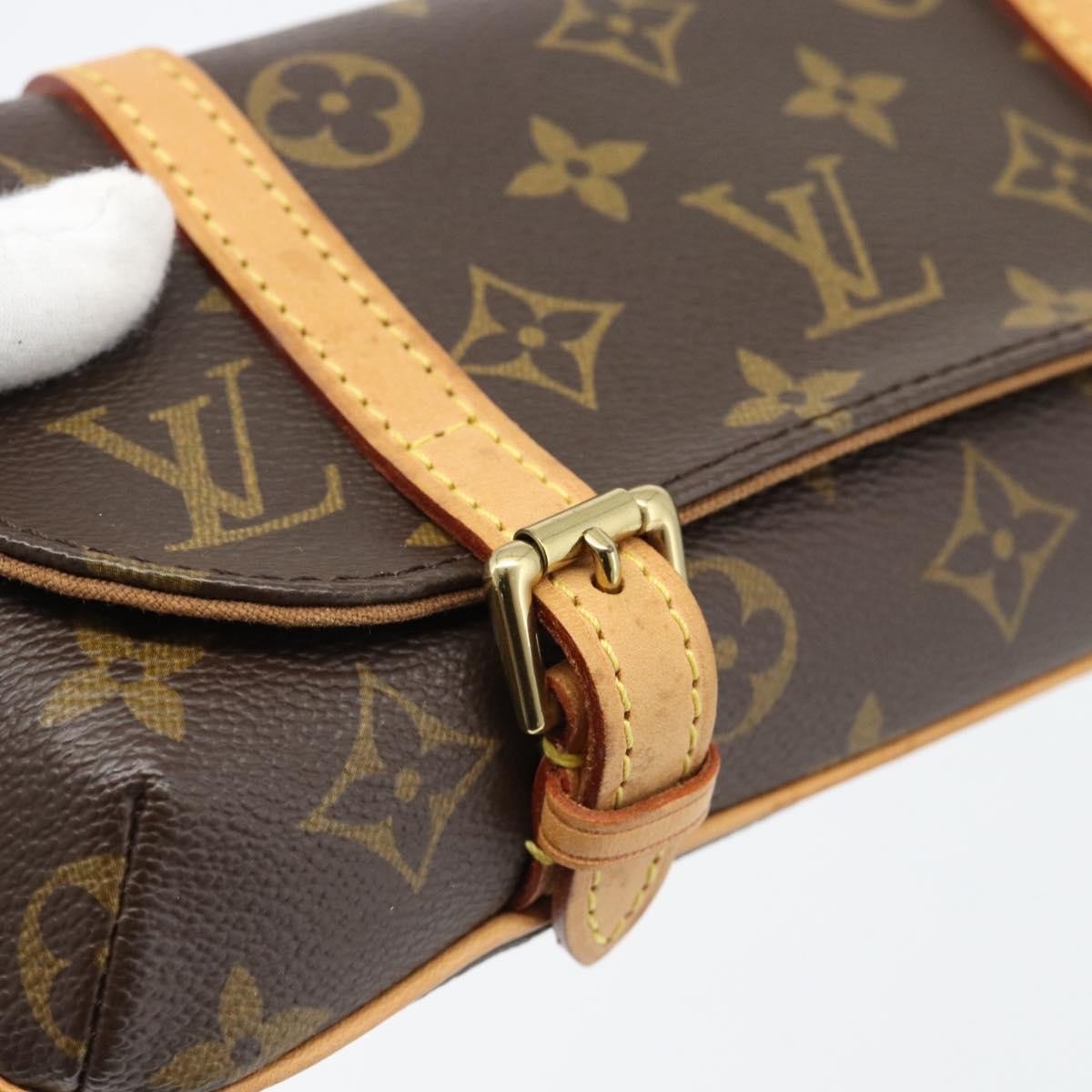 Louis Vuitton Marelle Waist Monogram Canvas Brown Canvas Clutche & Pouche Bag (Pre-Owned)