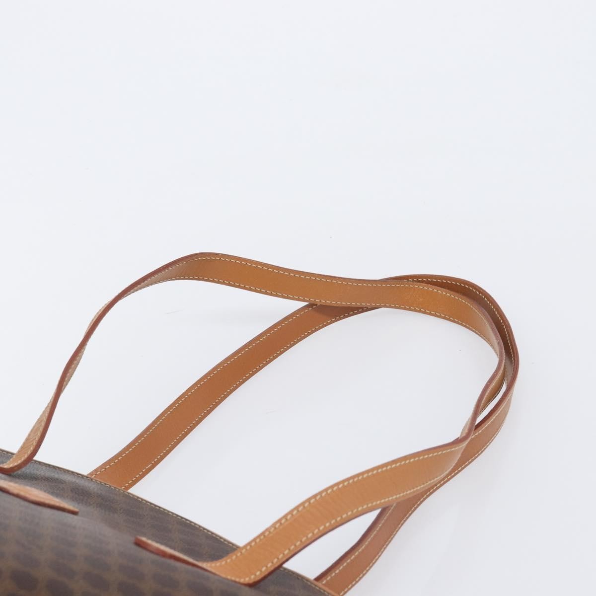 Celine Macadam Canvas And Leather Brown Canvas Tote Bag Bag (Pre-Owned)