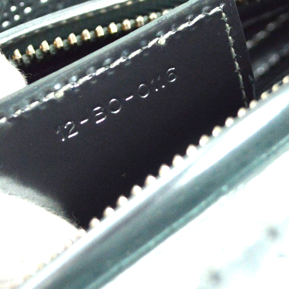 Christian Dior Lady Dior Micro Cannage Metallic Calfskin Metallic Leather Handbag (Pre-Owned)