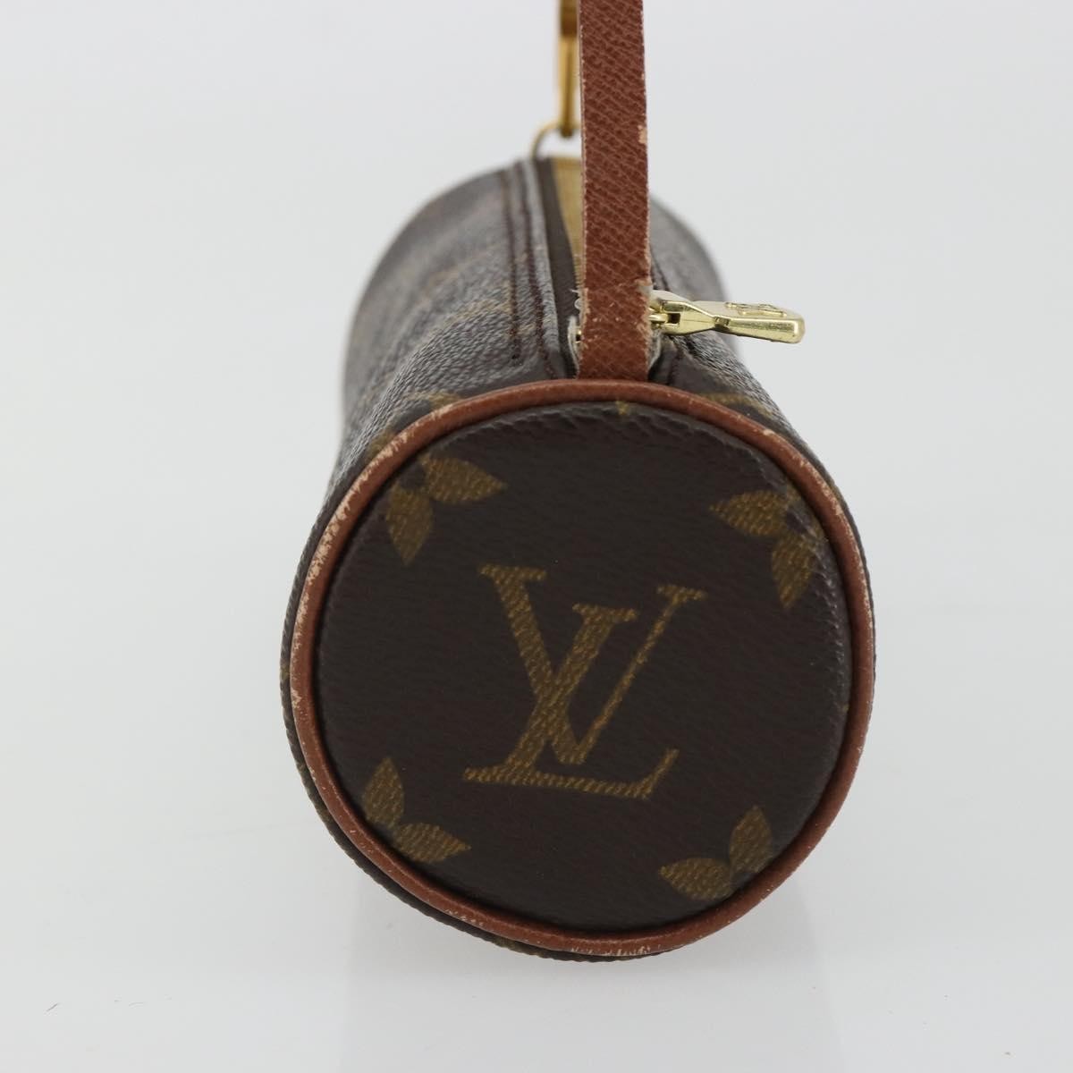 Louis Vuitton Papillon Pochette Monogram Canvas Brown Canvas Clutche & Pouche Bag (Pre-Owned)
