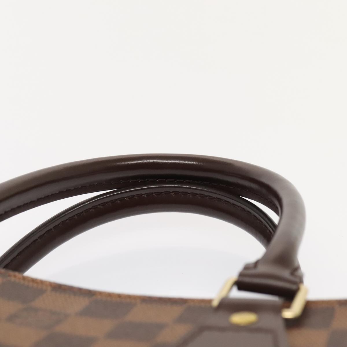 Louis Vuitton Sac Plat Brown Canvas Handbag (Pre-Owned)