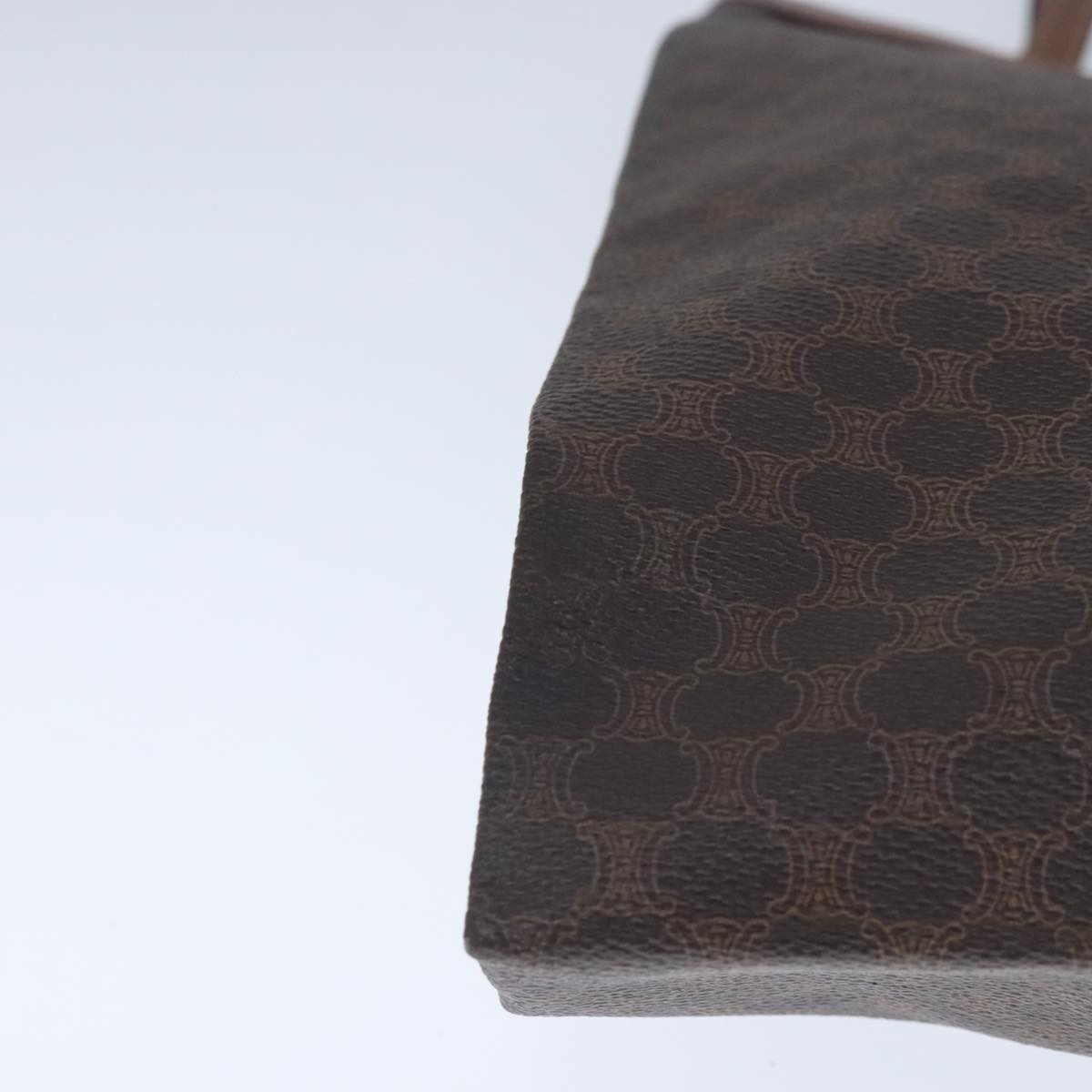 Céline Macadam Brown Canvas Handbag (Pre-Owned)