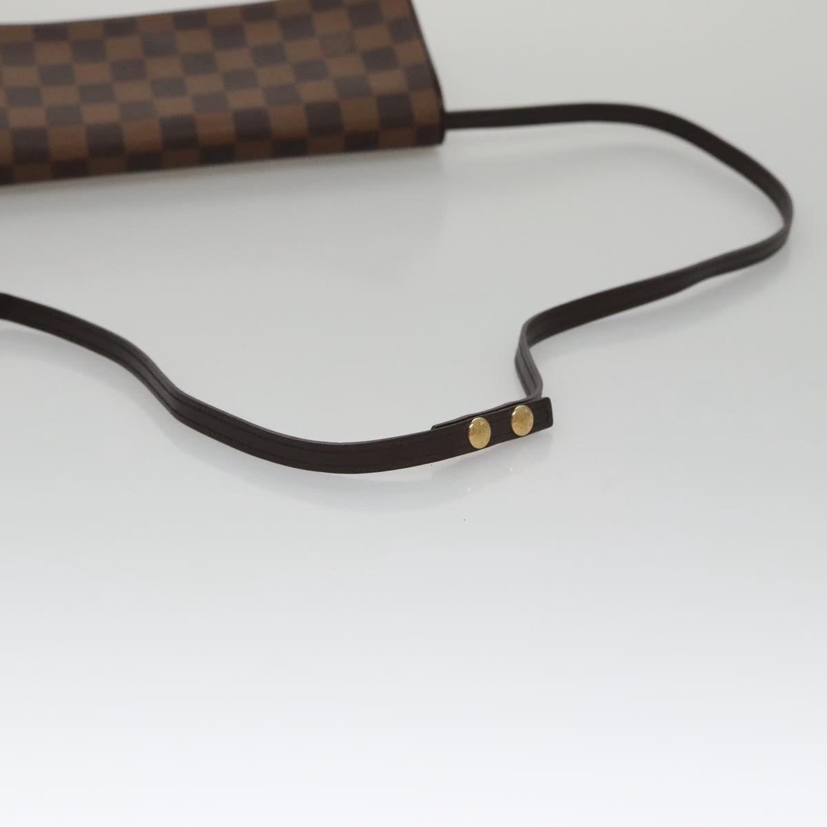 Louis Vuitton Twin Brown Canvas Shoulder Bag (Pre-Owned)