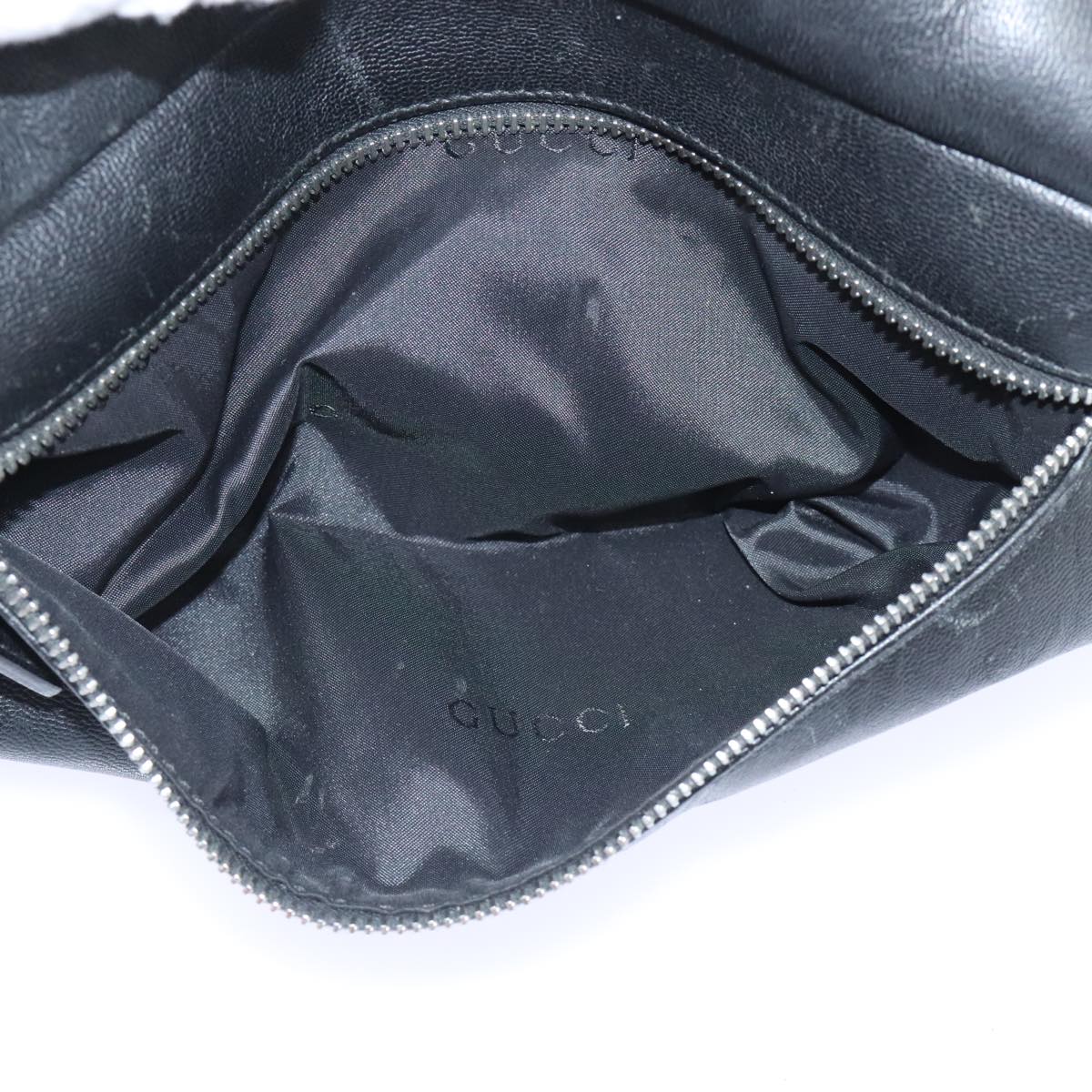 Gucci -- Black Leather Clutch Bag (Pre-Owned)