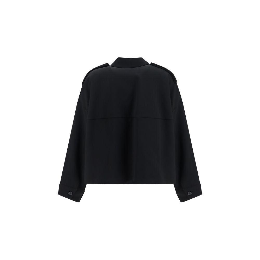 Khaite Black Acetate Women's Shirt