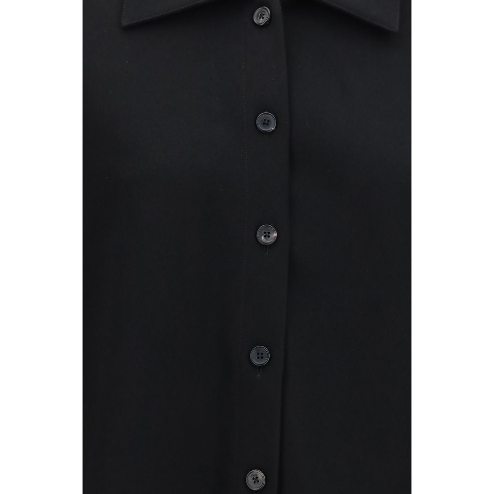 Khaite Black Acetate Women's Shirt