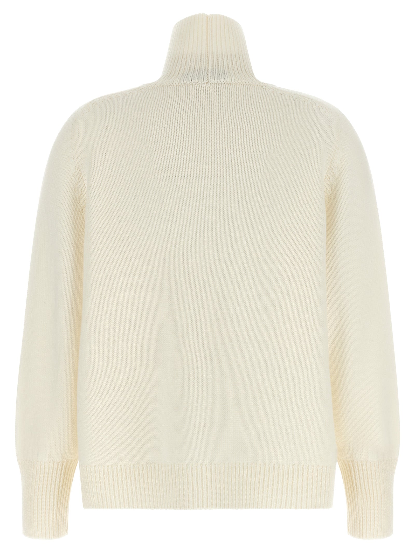 Fabiana Filippi White Virgin Wool Women's Cardigan