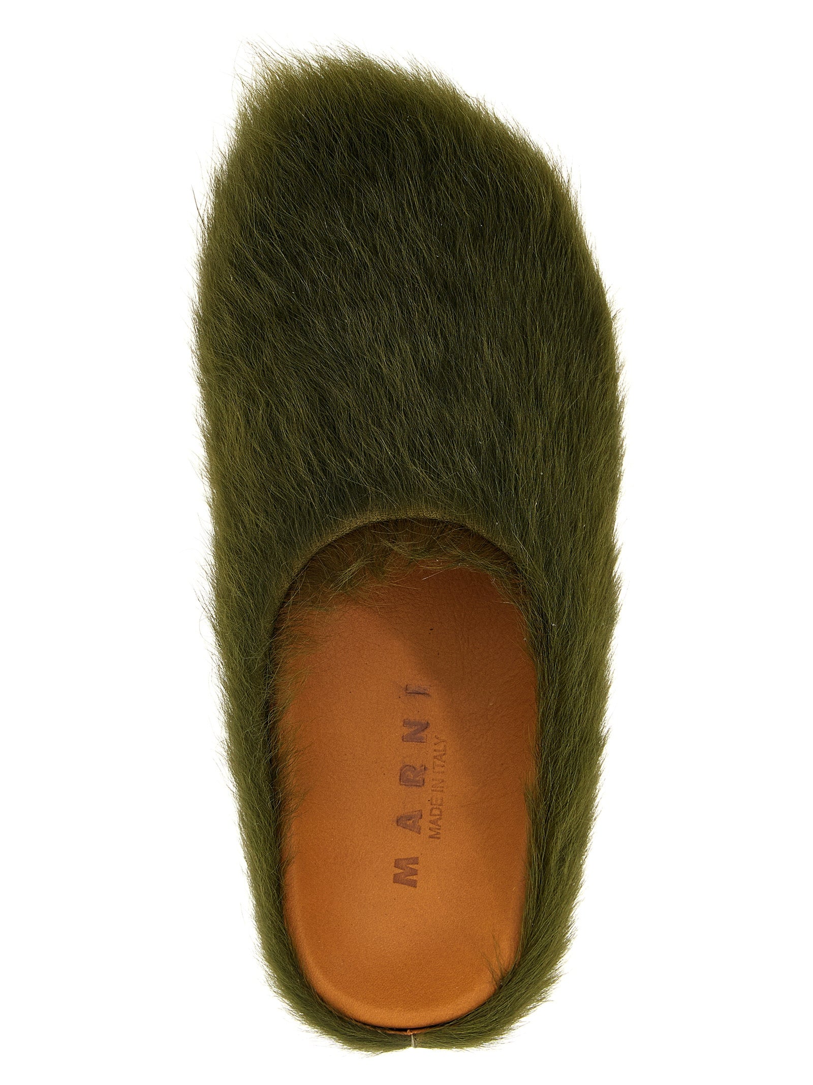 Marni Bicolor Calfskin Men's Mules