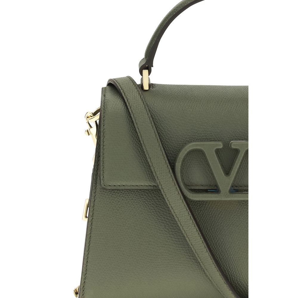 Valentino Garavani Bicolor Calf Leather Bos Taurus Clutch Women's Bag