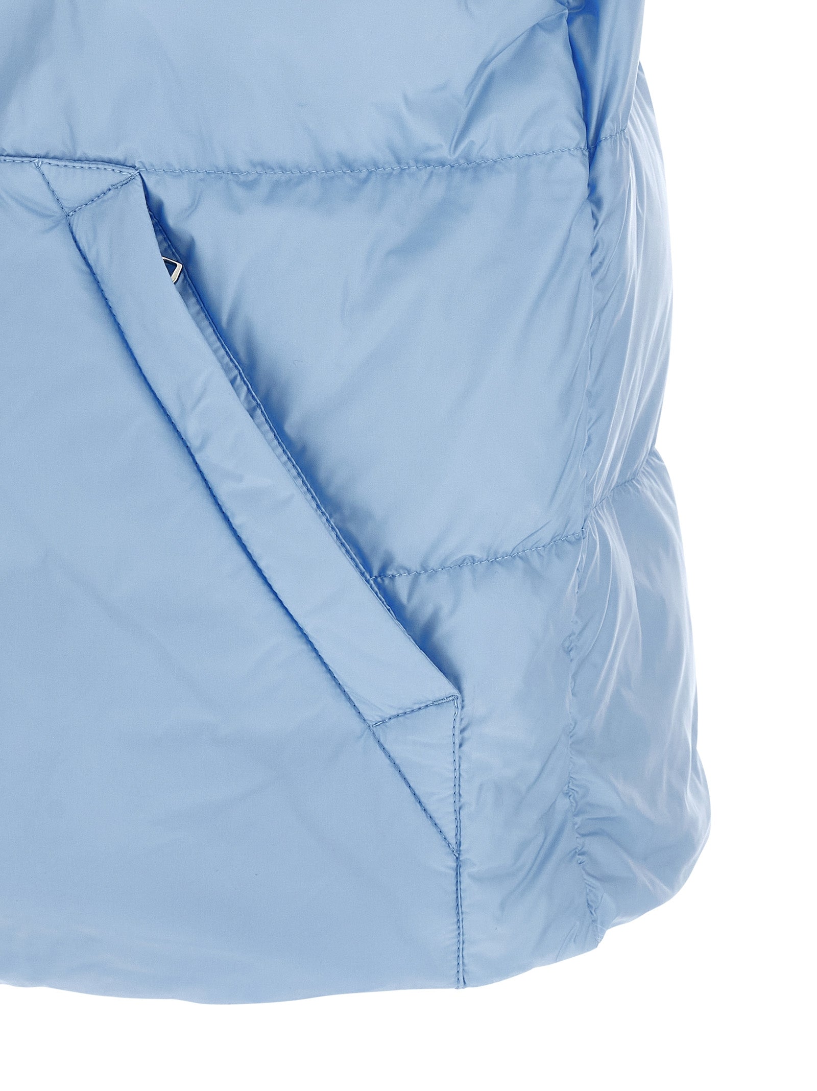 Moncler Blue Polyamide Sleeveless Men's Jacket