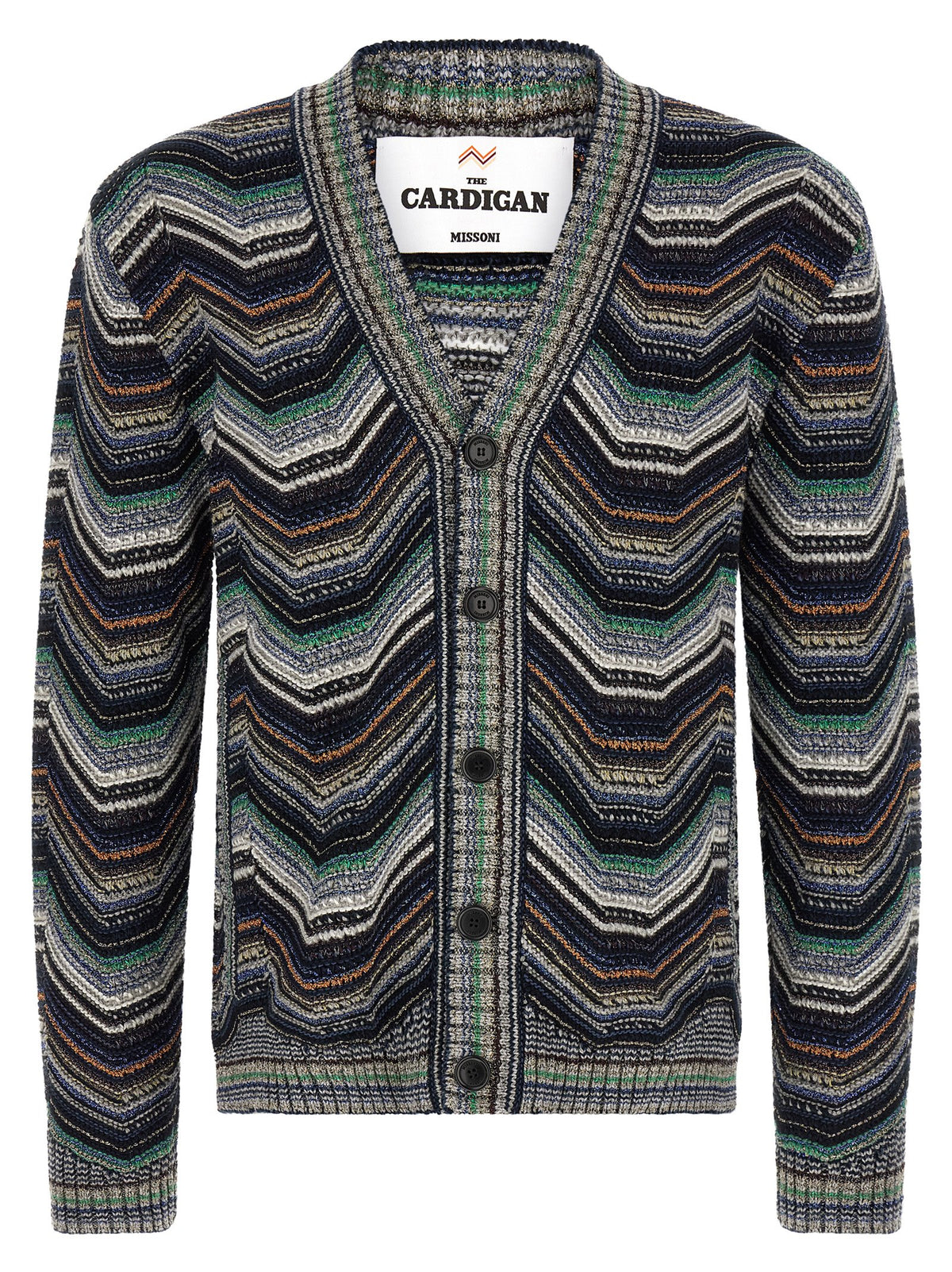 Missoni Multicolor Wool Men's Cardigan