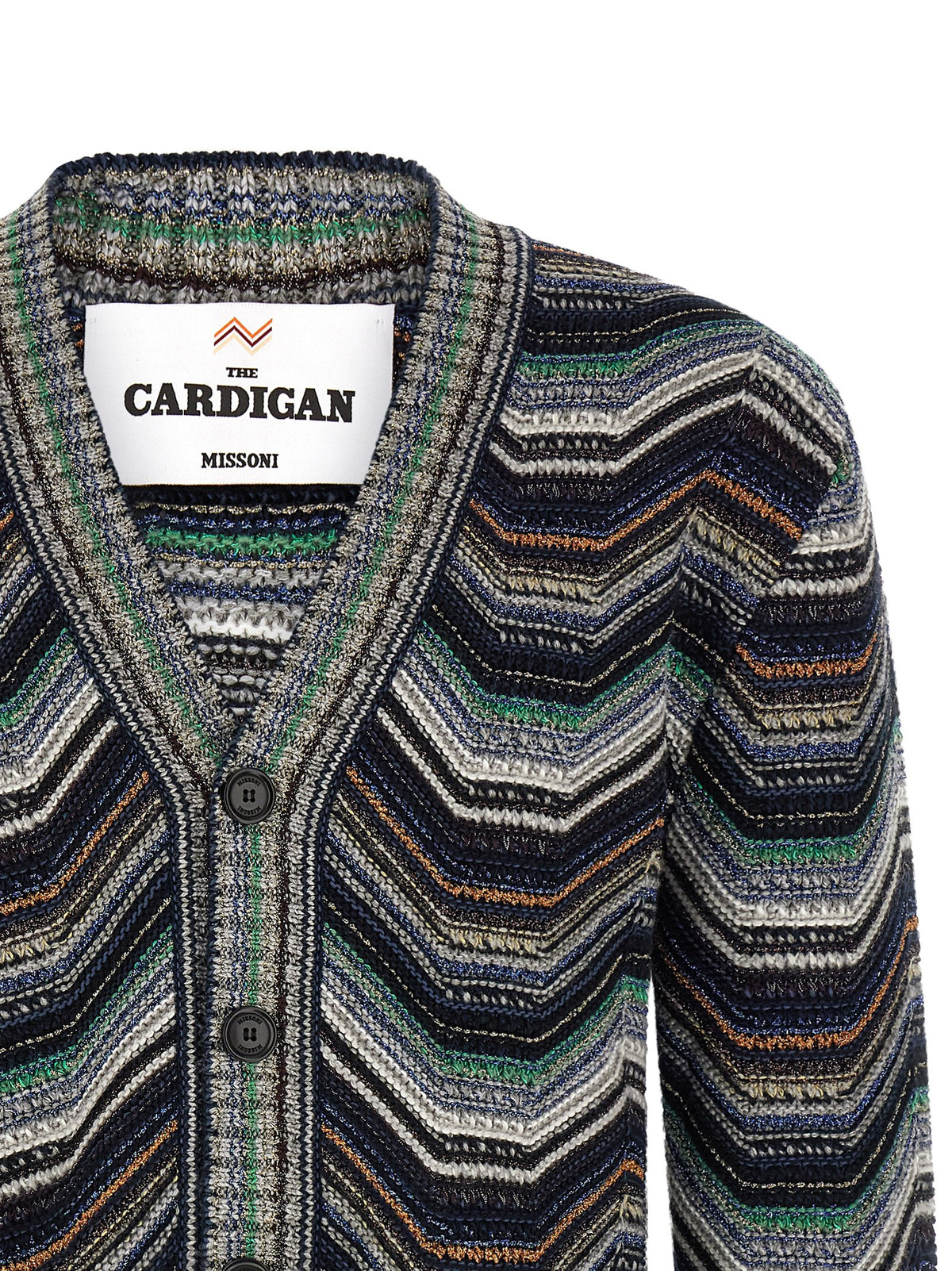Missoni Multicolor Wool Men's Cardigan