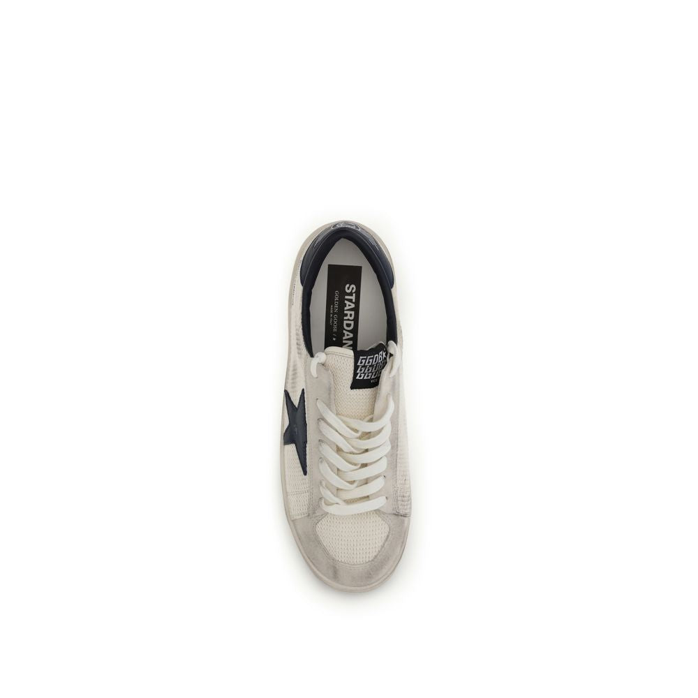 Golden Goose Beige Calf Leather Bos Taurus Athletic Men's Sneakers
