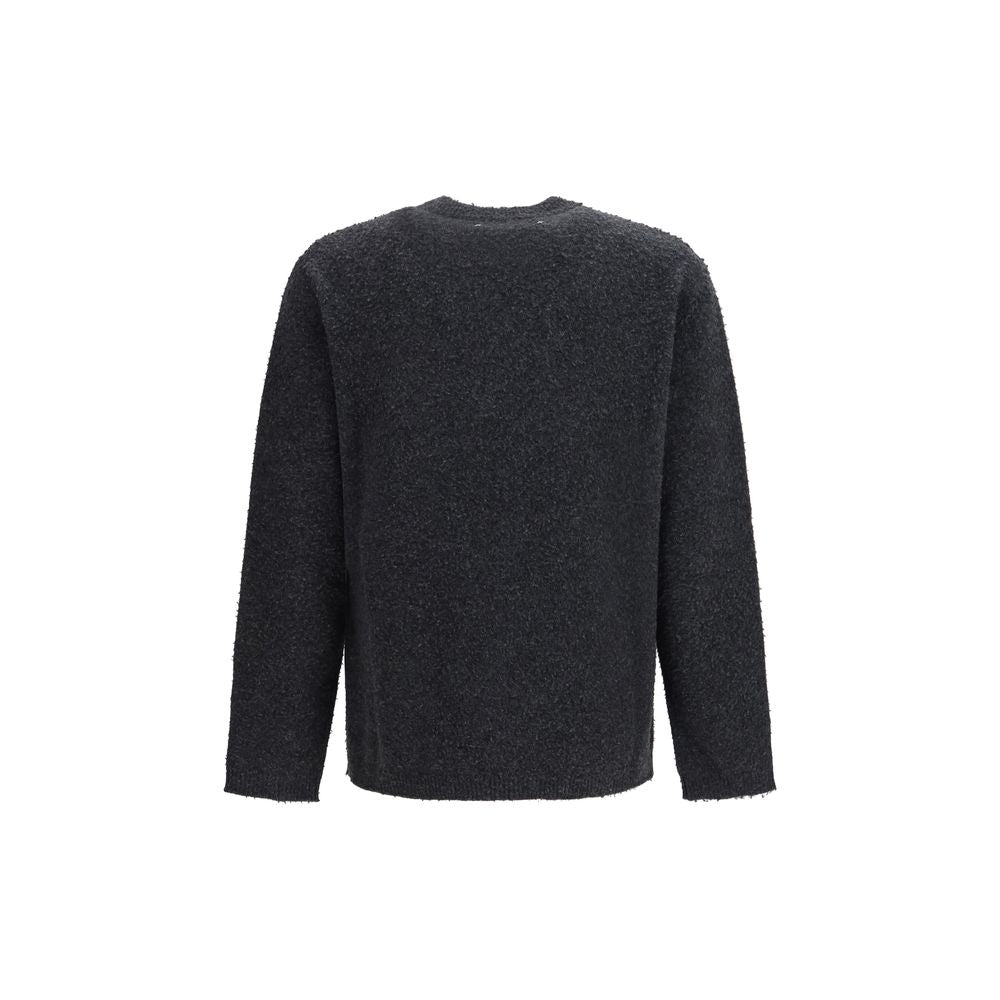 Golden Goose Gray Wool Oves Aries Men's Sweatshirt