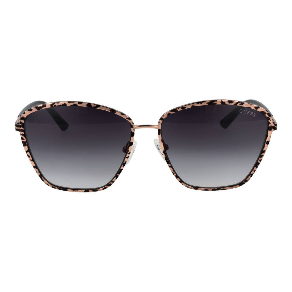 Guess Rose Gold Metal Women's Sunglasses