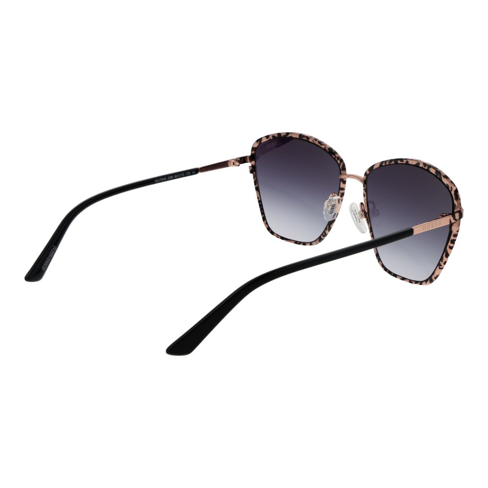 Guess Rose Gold Metal Women's Sunglasses