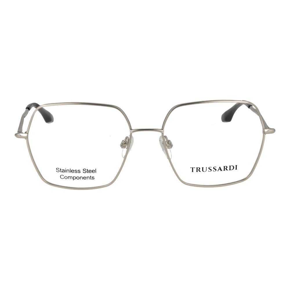 Trussardi Silver Stainless Steel Glasses Women's (Frames)