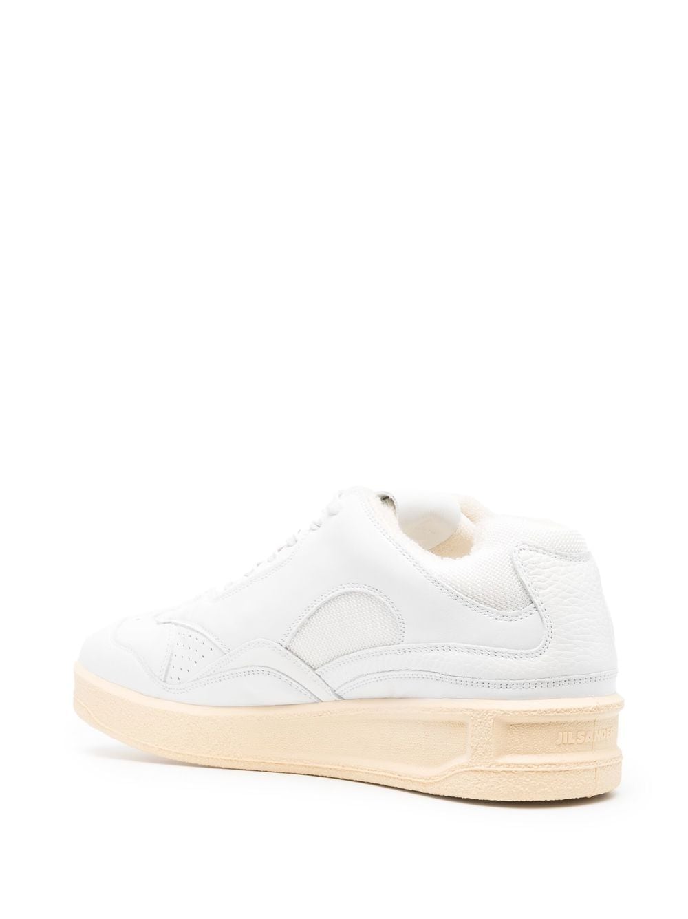 Jil Sander Men's Panelled Low-Top Leather Sneakers