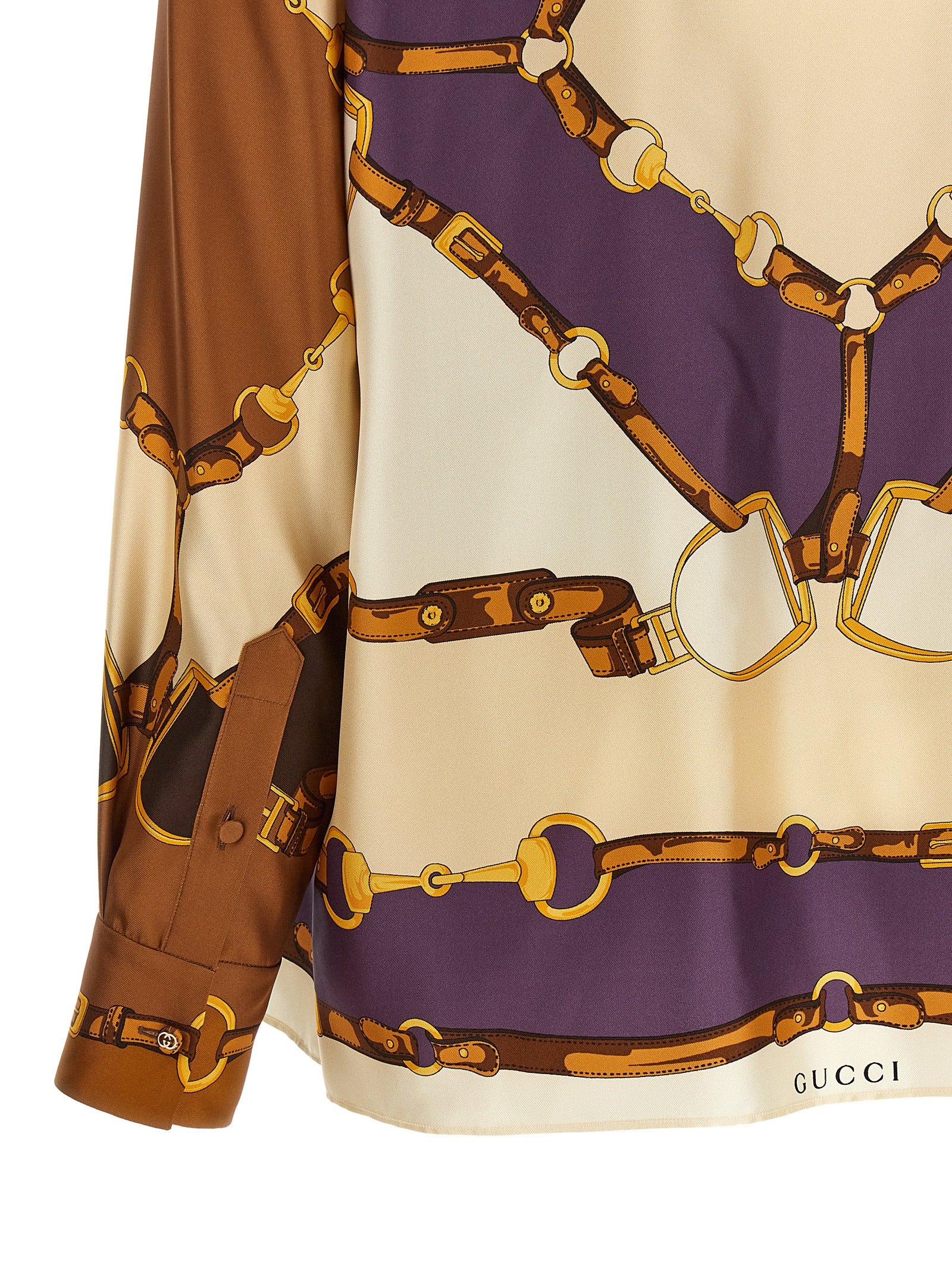 Gucci Multicolor Silk Women's Blouse