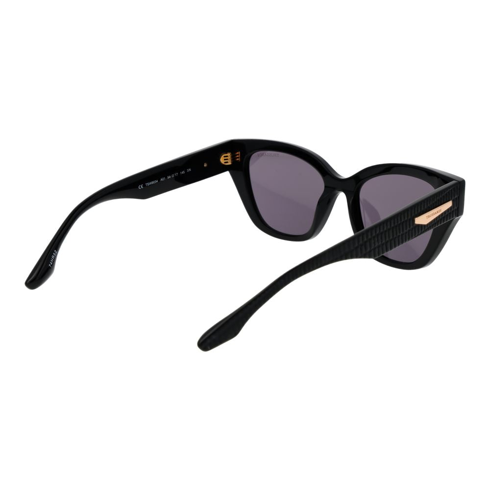 Trussardi Black Acetate Women's Sunglasses