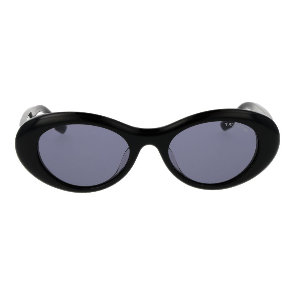 Trussardi Black Acetate Women's Sunglasses