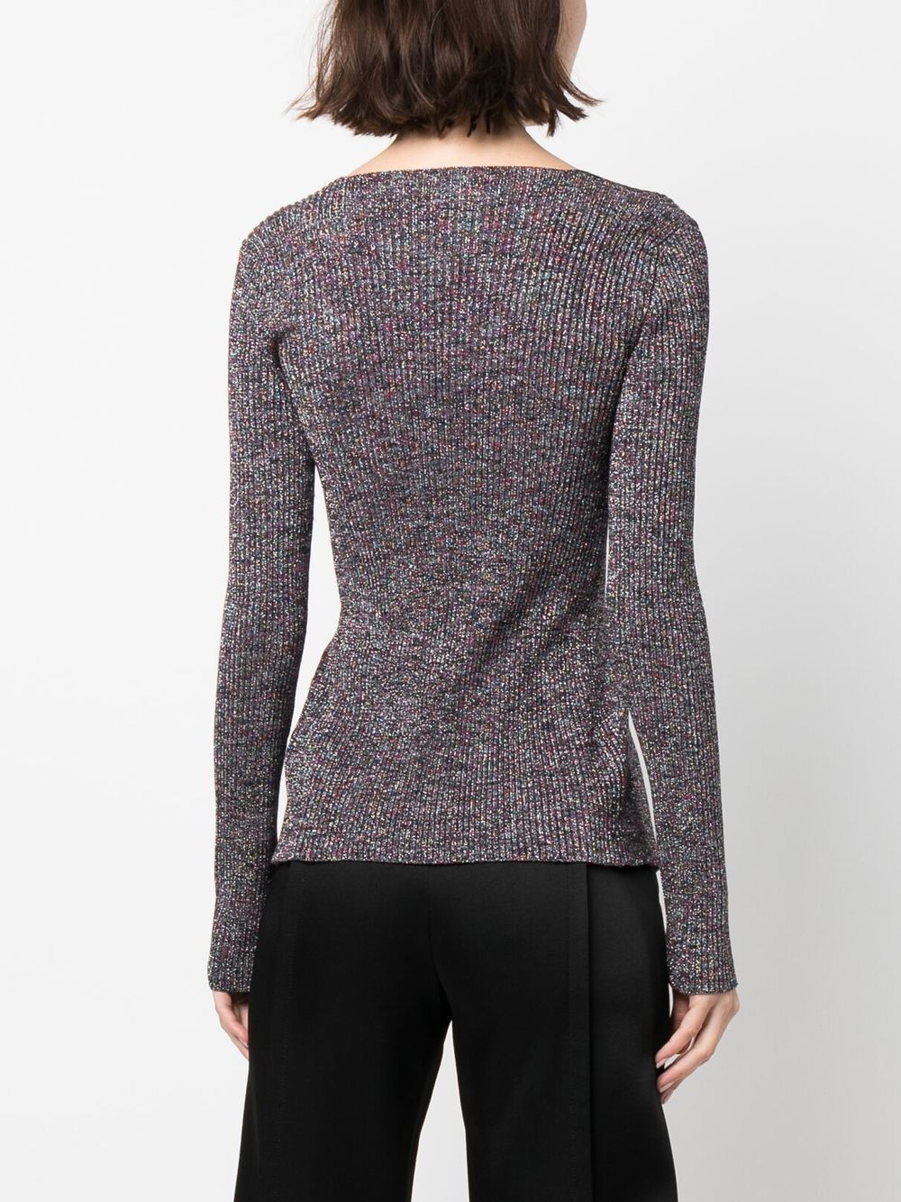 Gcds Women's Logo Lurex Cardigan