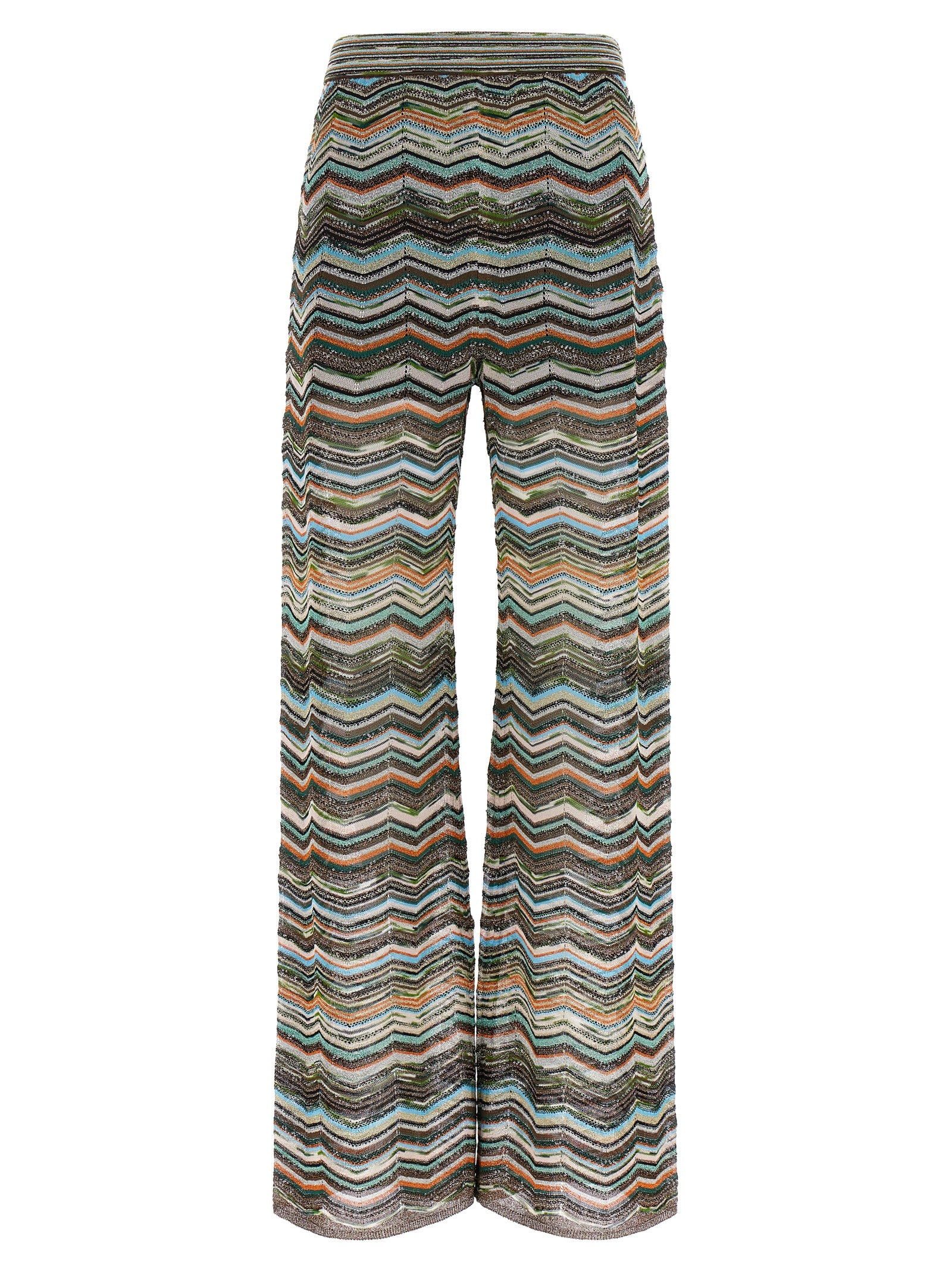 Missoni Multicolor Viscose Flared Women's Pants